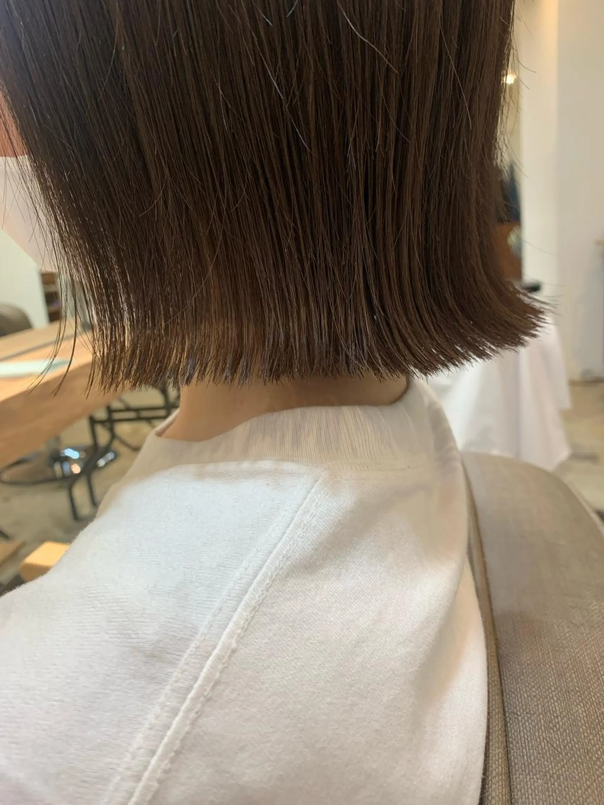 ショート ヘアアレンジ 切りっぱなしボブ ボブ カット junks所属・ジュリ@junks __juriのヘアスタイル