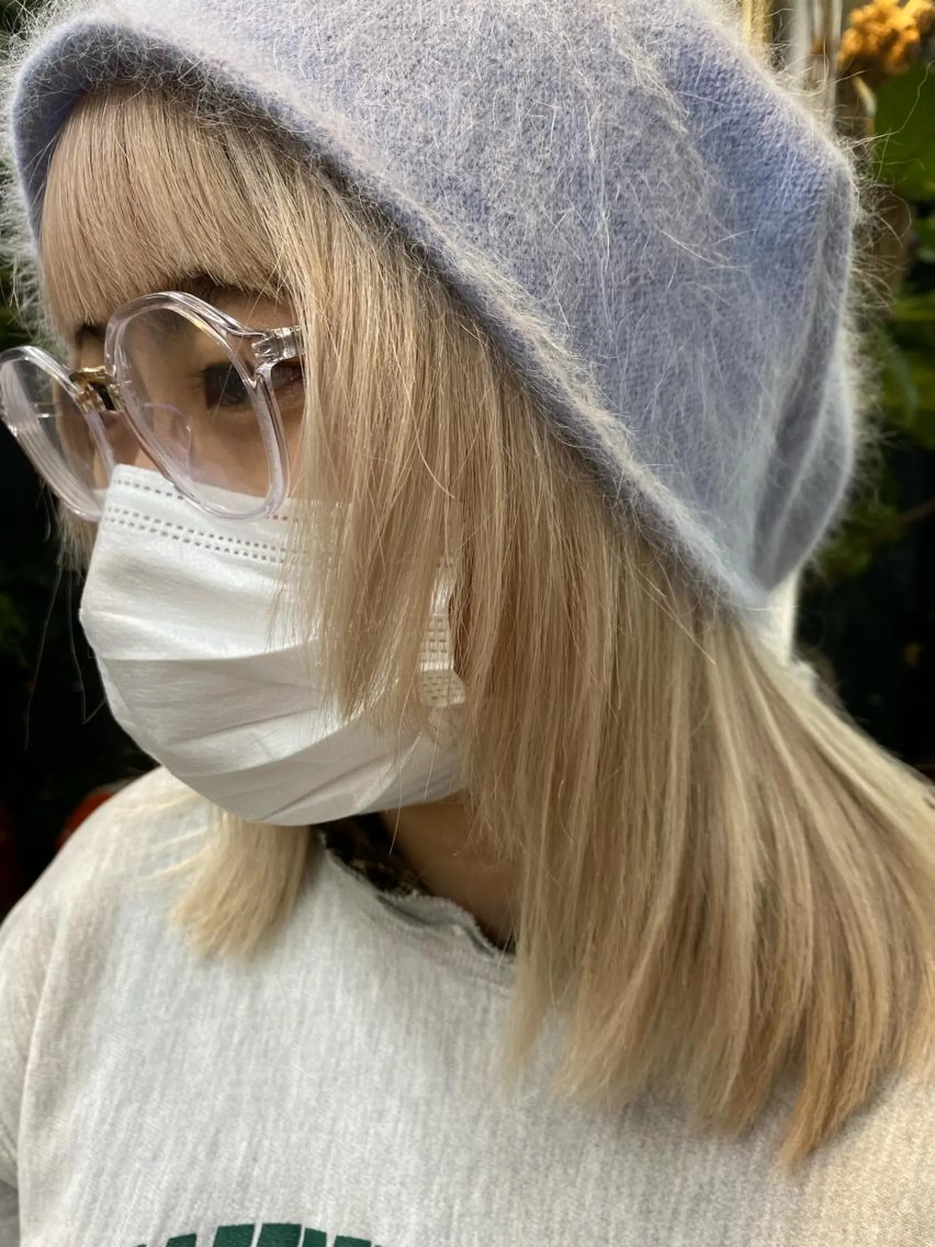 セミロング カット ヘアカラー LIBRO所属・Moca 〰️のヘアスタイル