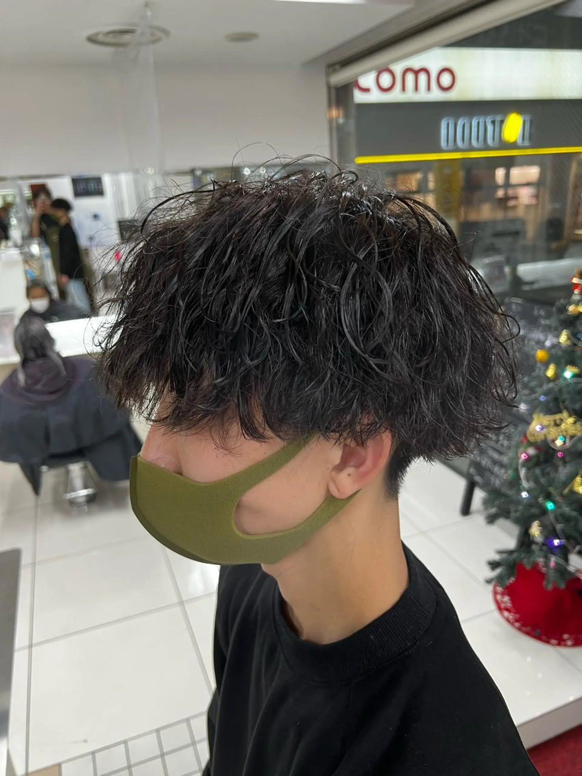 ロング パーマ メンズ メンズパーマ 波巻きパーマ トリートメント スパイラルパーマ カット パーマ トリートメント 髪質改善美容室bokuno町田店所属・メンズ＆髪質改善縮毛 矯正【平山🔥拓哉】のヘアスタイル
