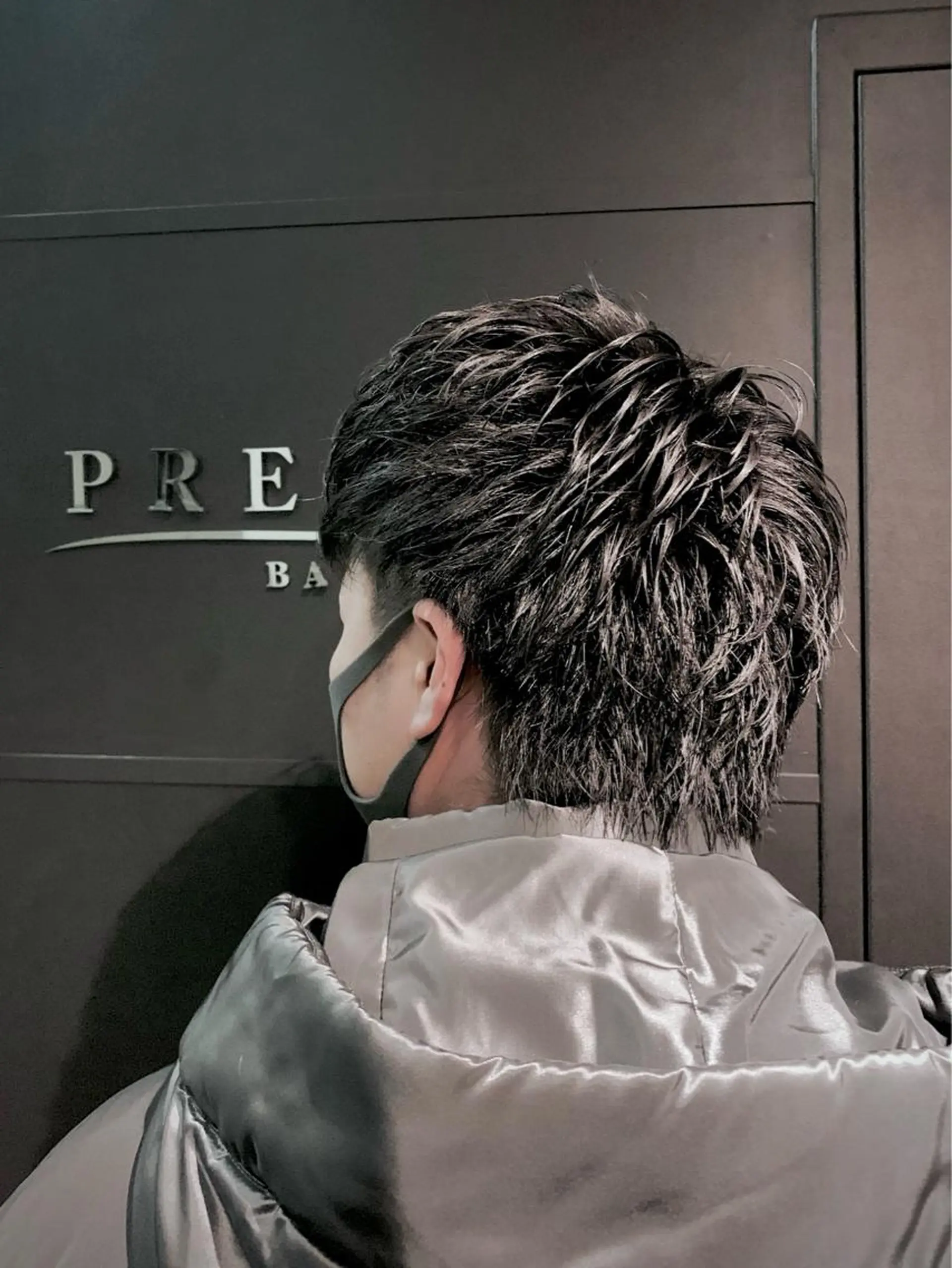 ミディアム メンズ HIROGINZA ヒロ銀座 青山所属・マツオ リュウホウ🐉のヘアスタイル