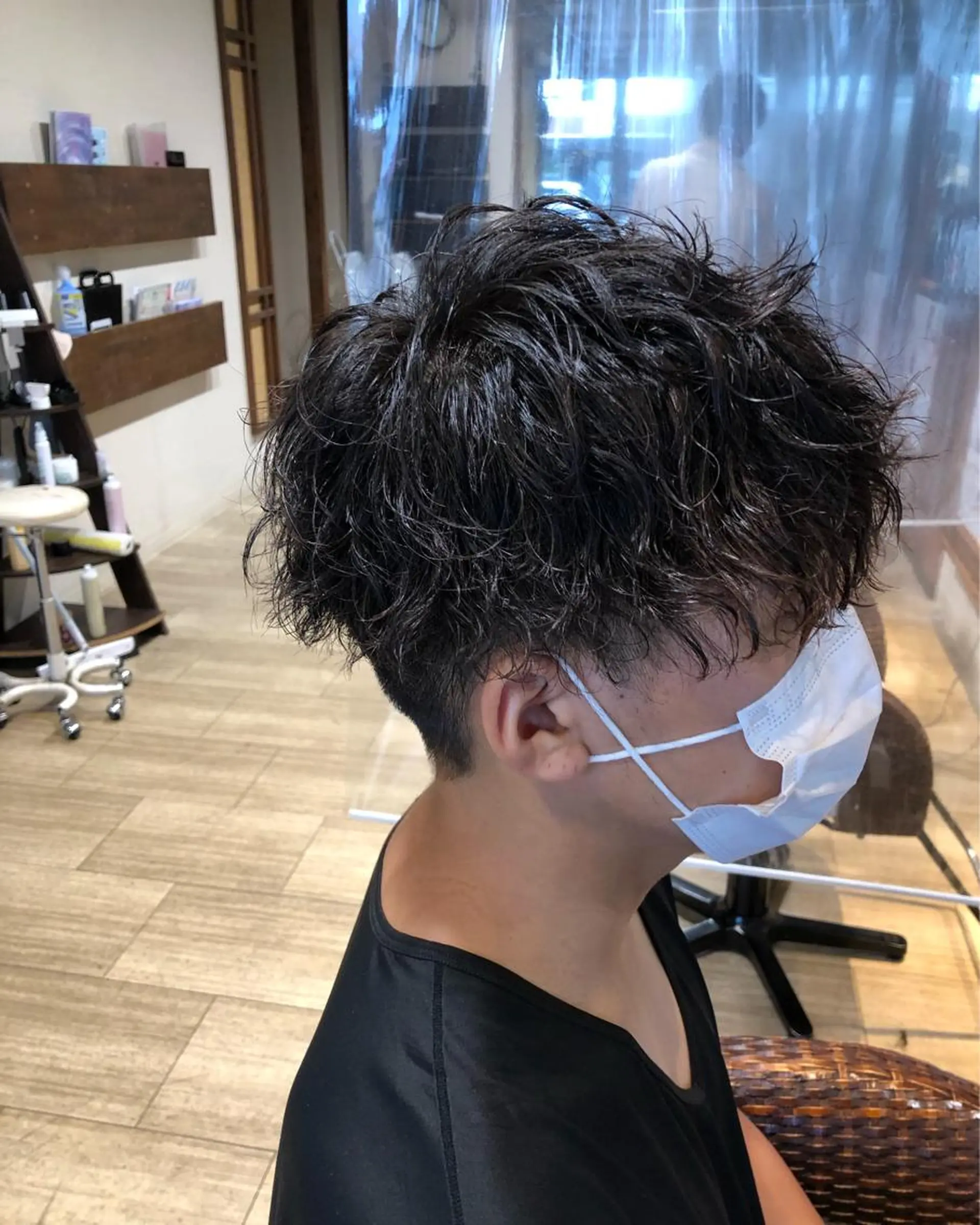 ショート パーマ メンズ カット パーマ メンズパーマ/ スパイキー/神田正紀のヘアスタイル