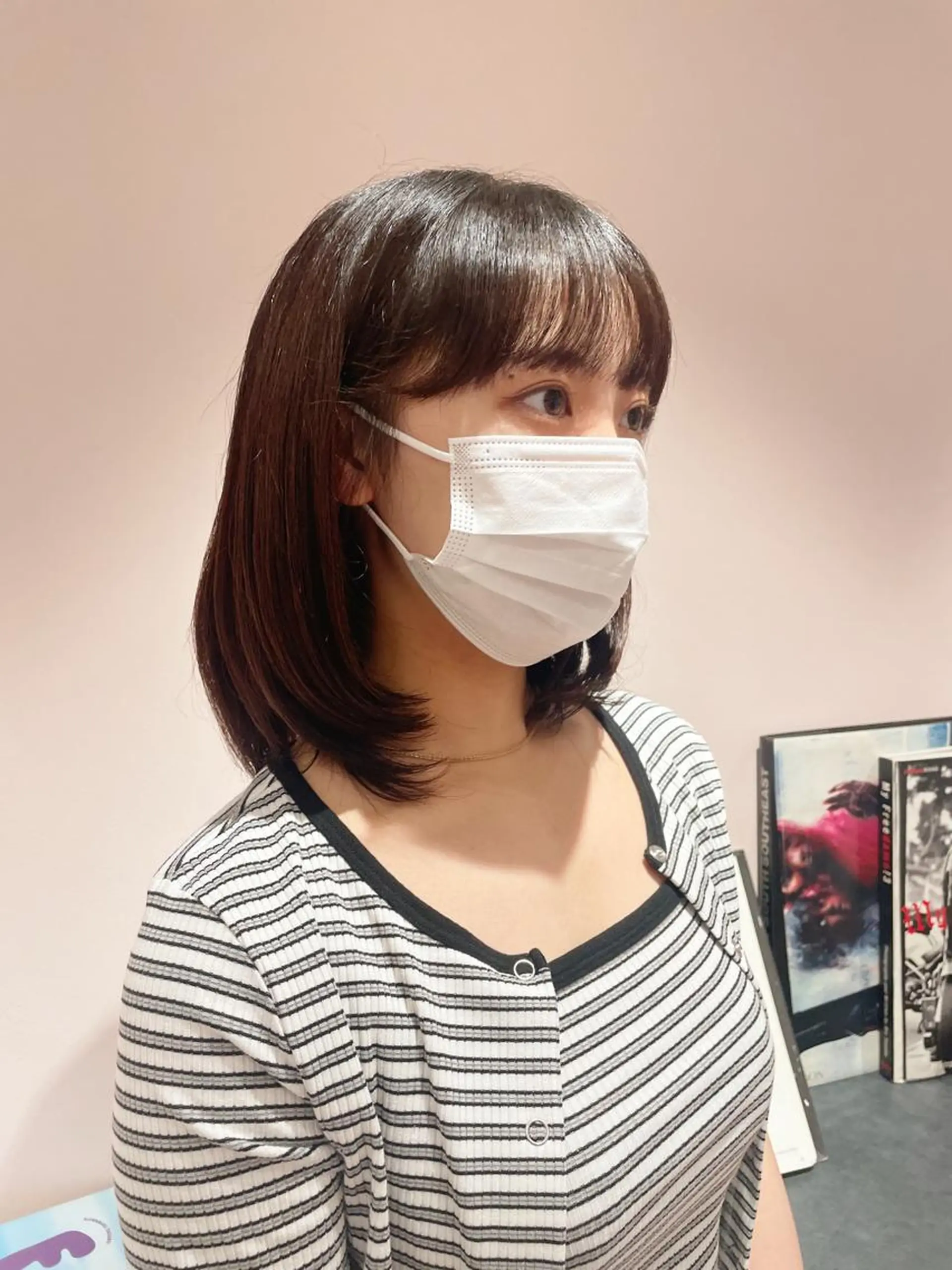 ミディアム 高橋 涼香のヘアスタイル