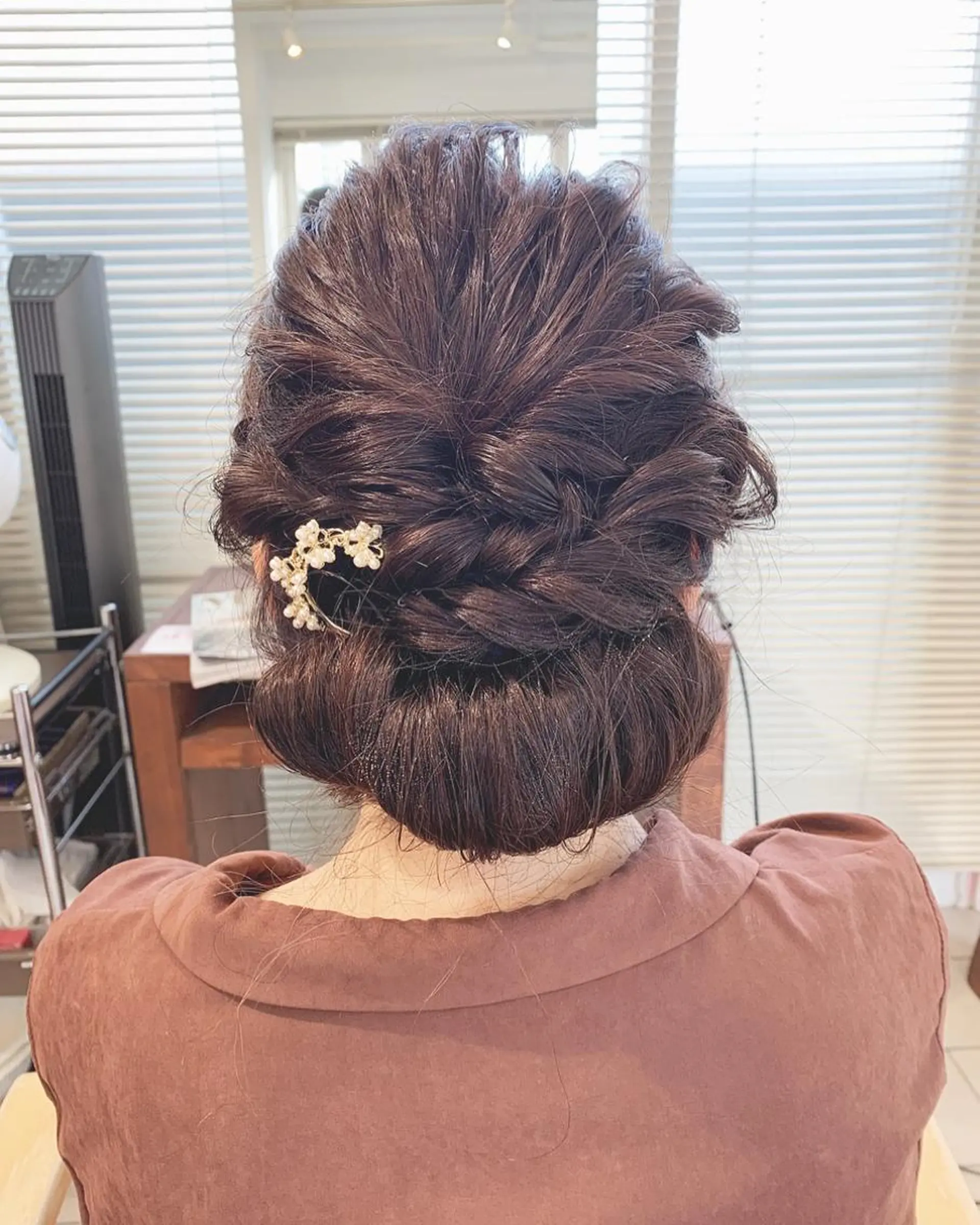 セミロング ヘアセット 加藤 綾華のヘアスタイル
