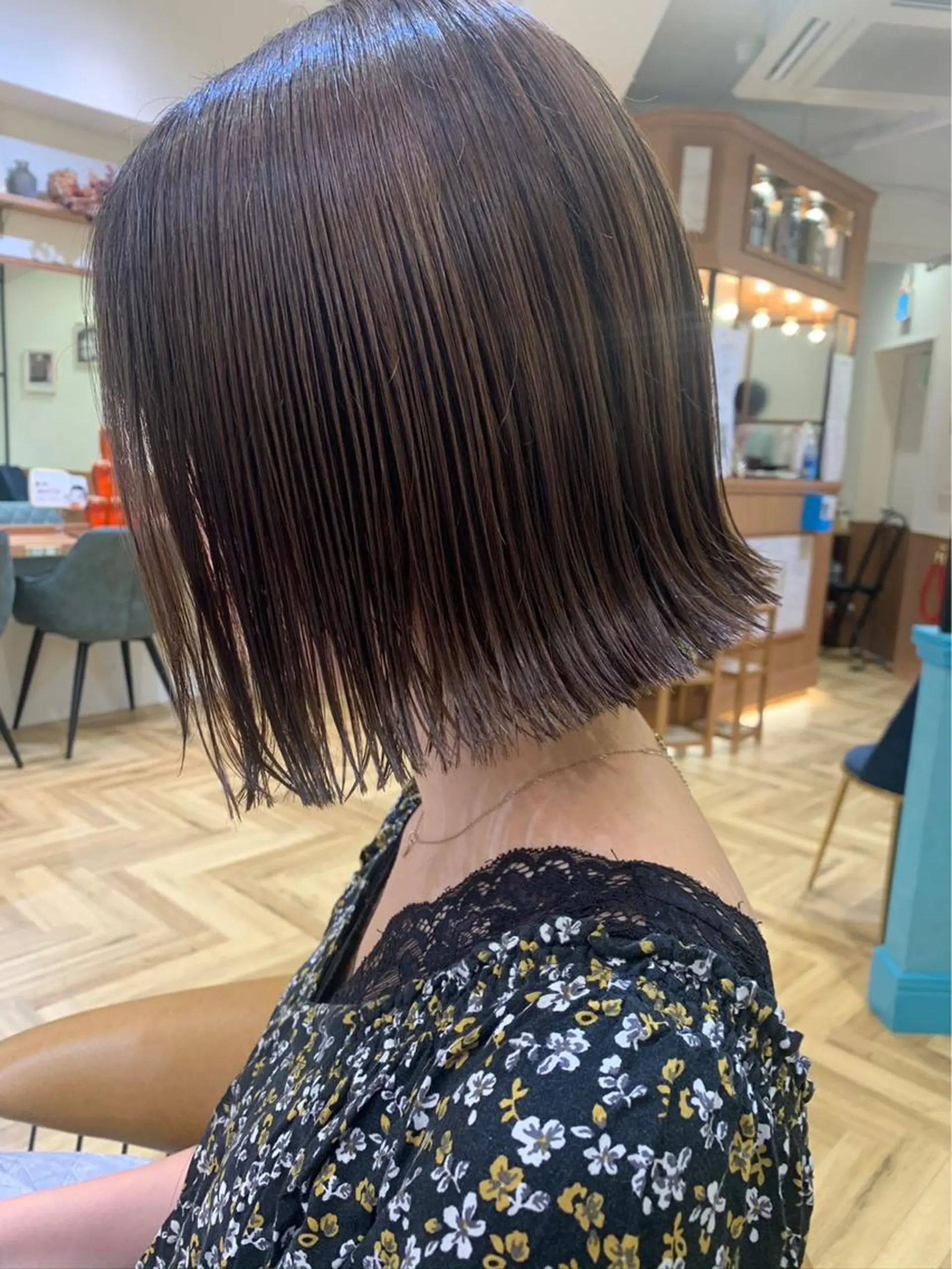 ショート カラー カット ヘアカラー トリートメント 韓国ヘア/艶カラー /田中悠佑のヘアスタイル