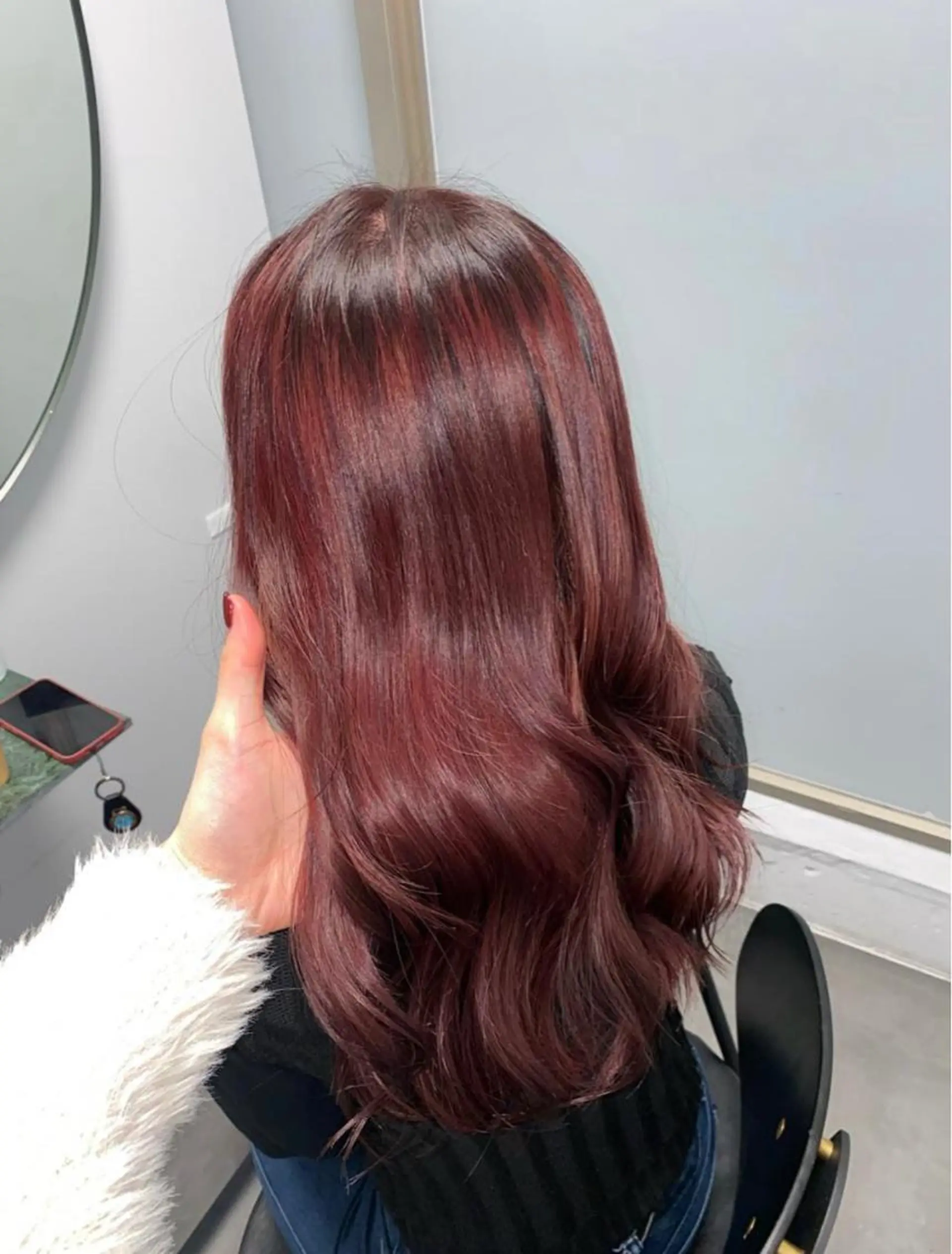 ロング カラー 韓国girly hikariのヘアスタイル