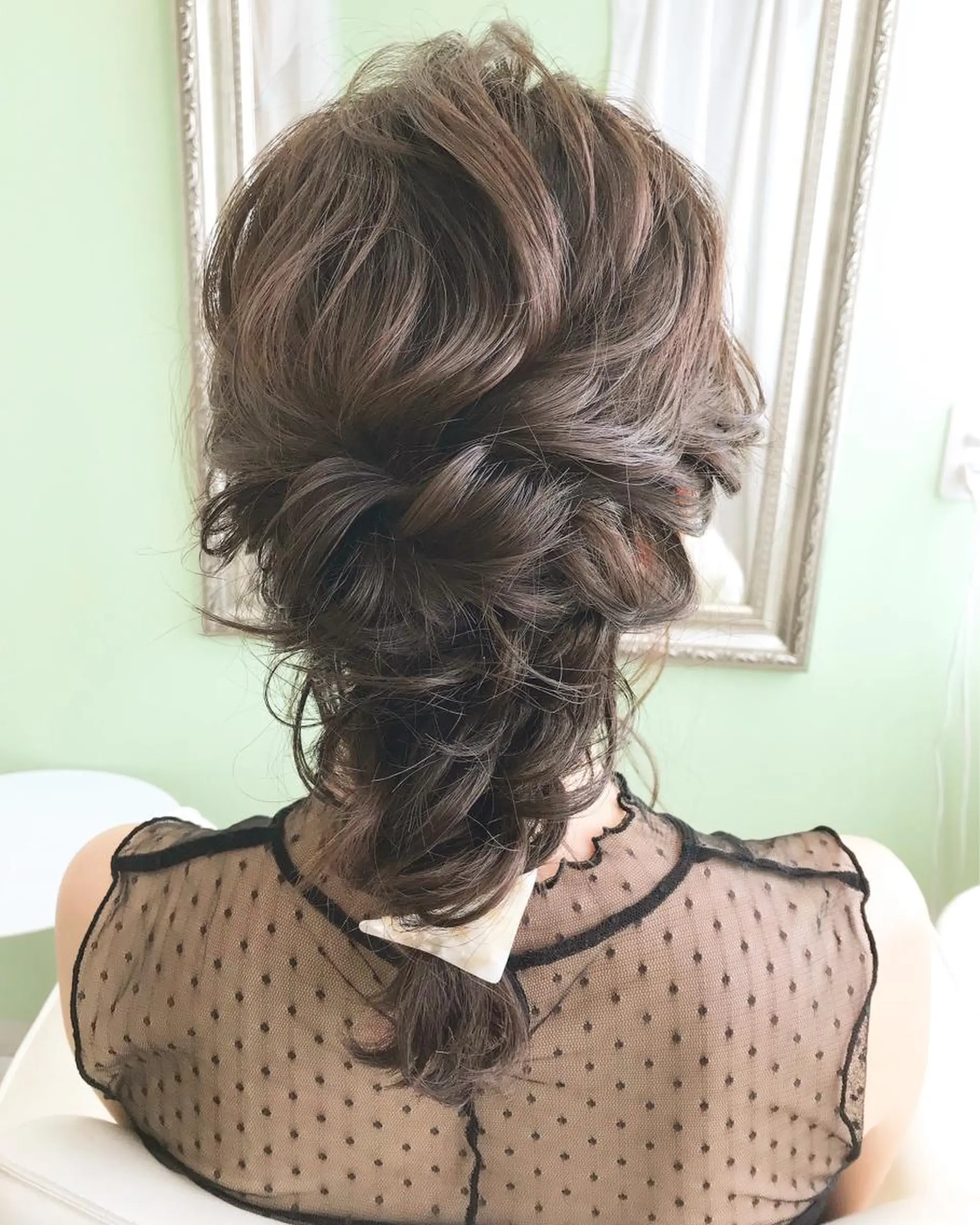 ヘアアレンジ 結婚式・ブライダル ALVAREZ BARBER SHOP所属・takebuchi harukaのヘアスタイル