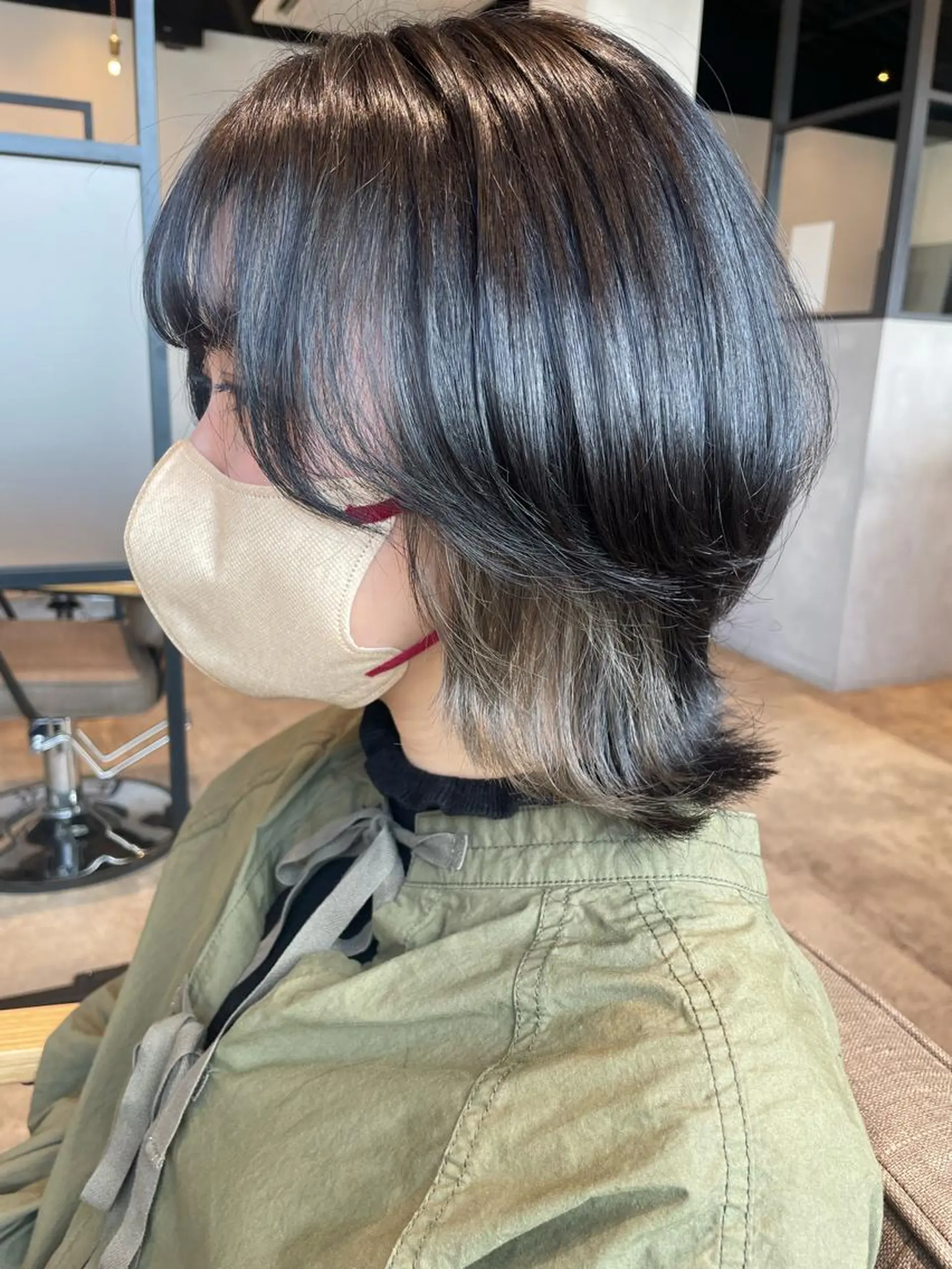 ショート カラー Agu hair aina いわき2号店【アイナ】所属・真 美のマツエク・マツパデザイン