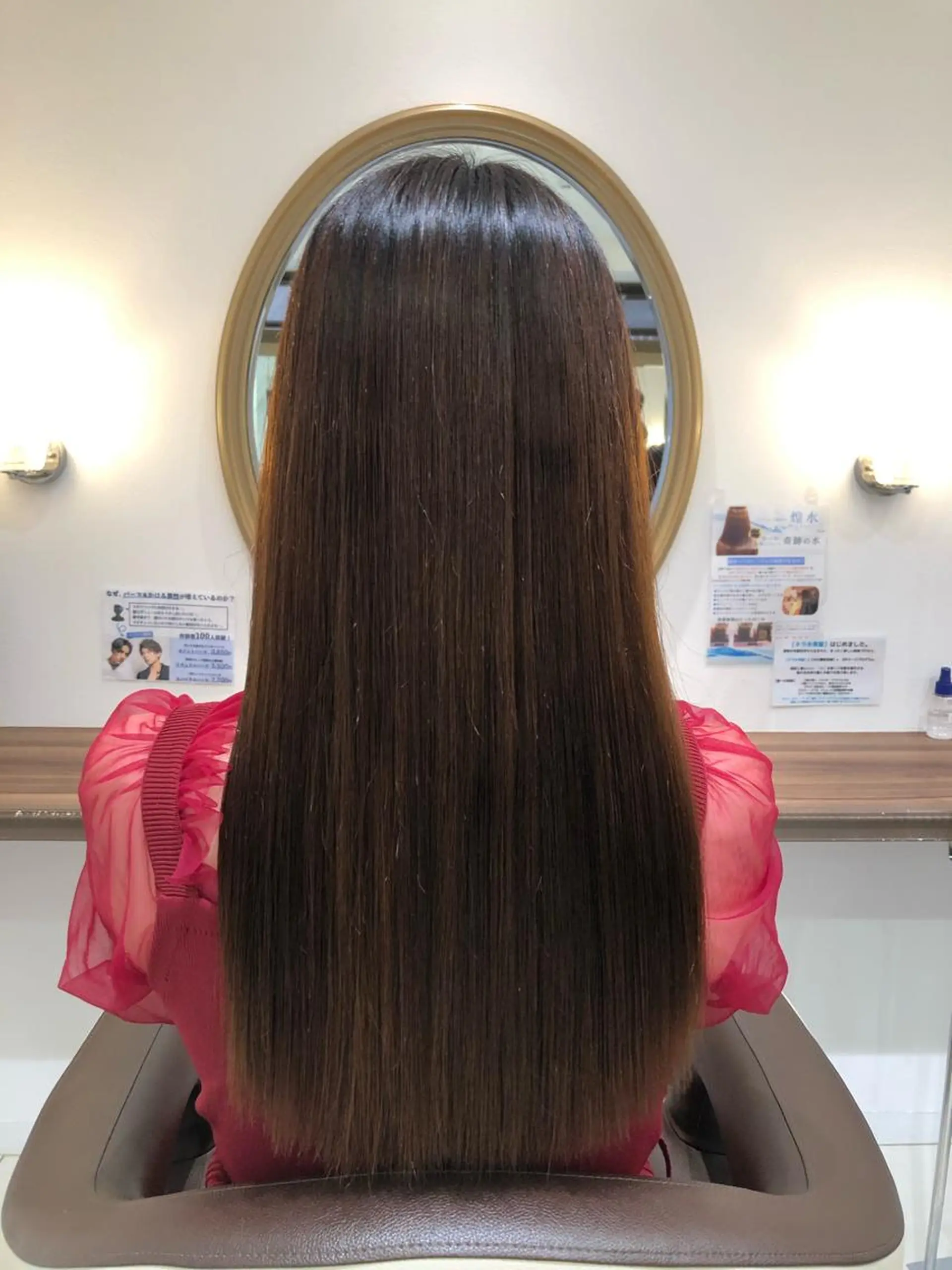 ロング パーマ little広島所属・【縮毛矯正】 予約リクエストのみ可のヘアスタイル