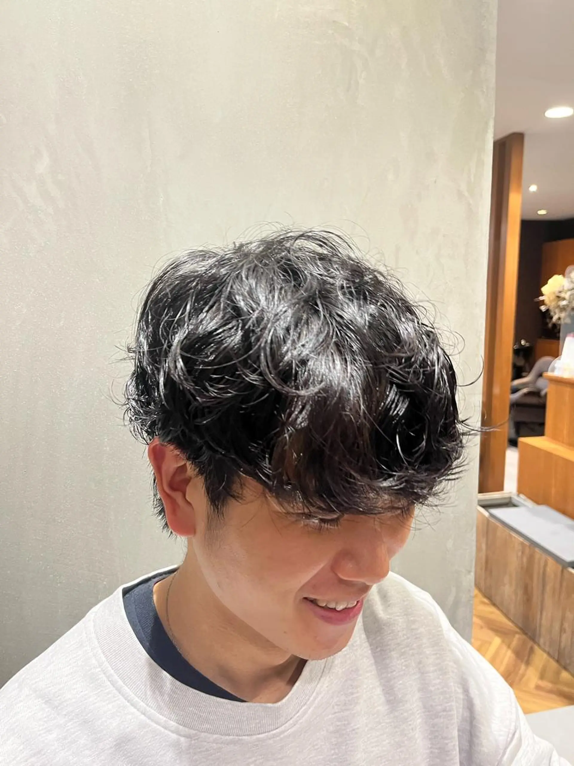 ショート パーマ 吉祥寺【髪質改善カラ ー/ブリーチ】藤井のヘアスタイル