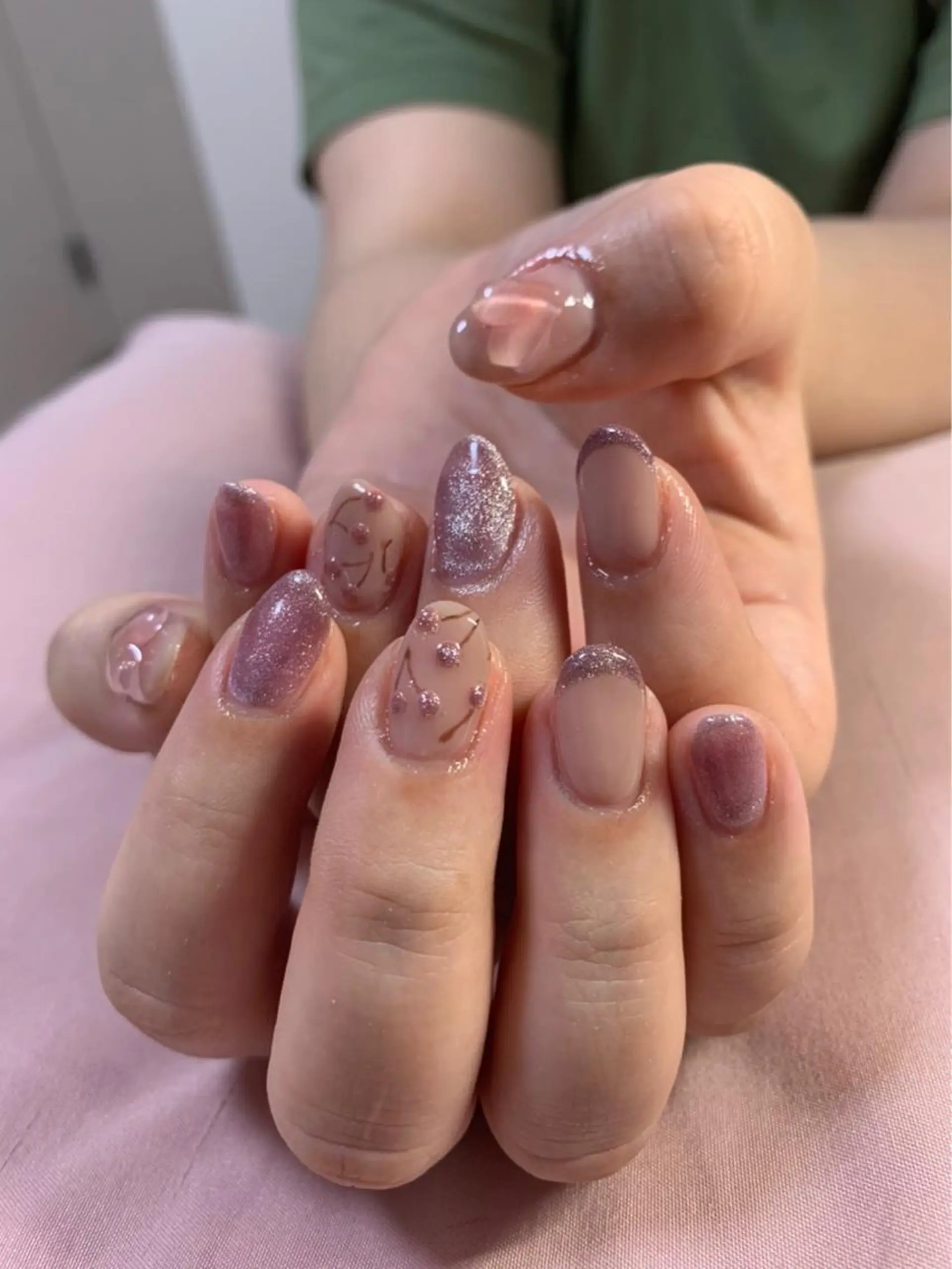 ネイル ハンドネイル フットネイル nailsalon momoのネイルデザイン