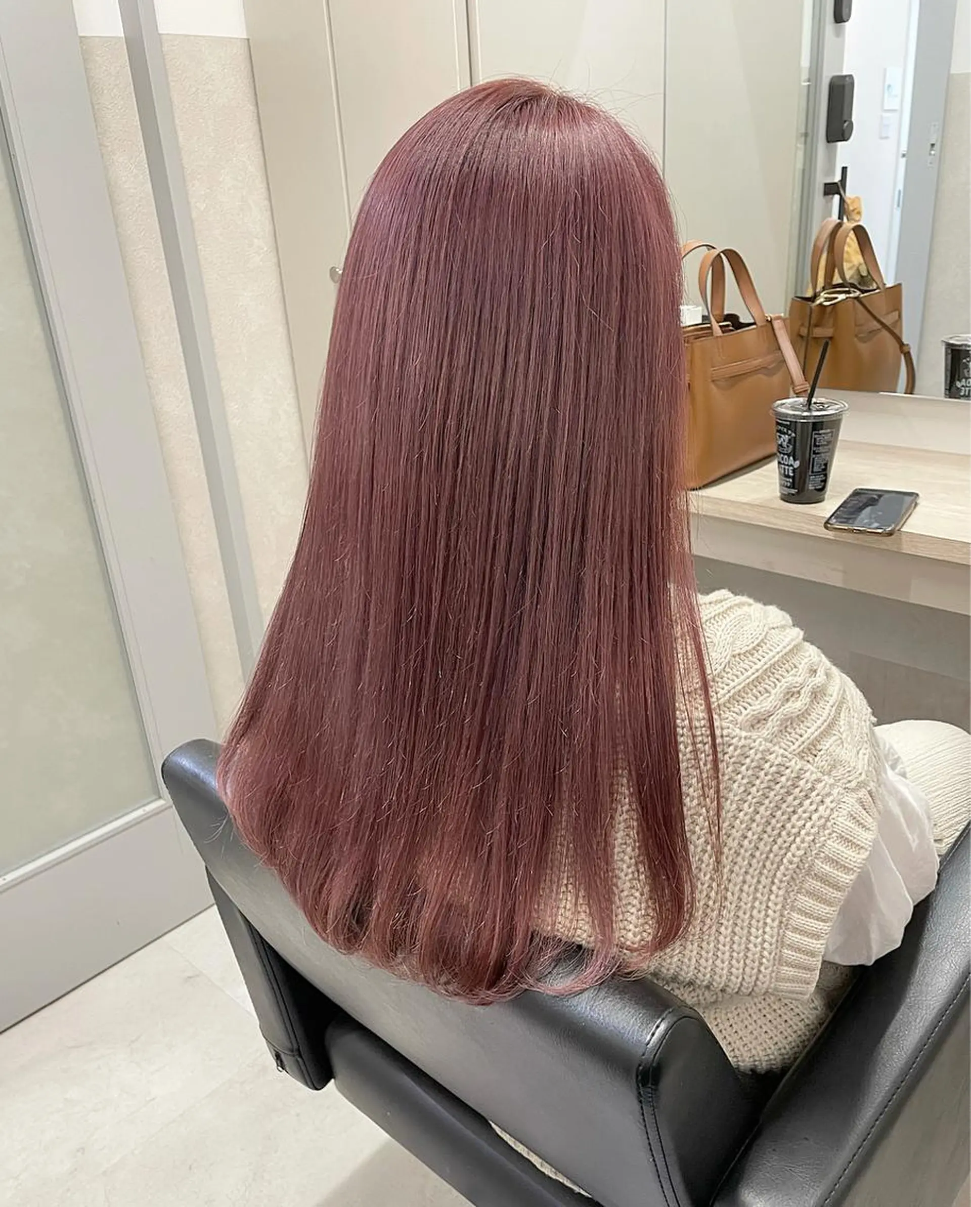 ロング カラー ピンクカラー autre所属・大久保 ひでなりのヘアスタイル