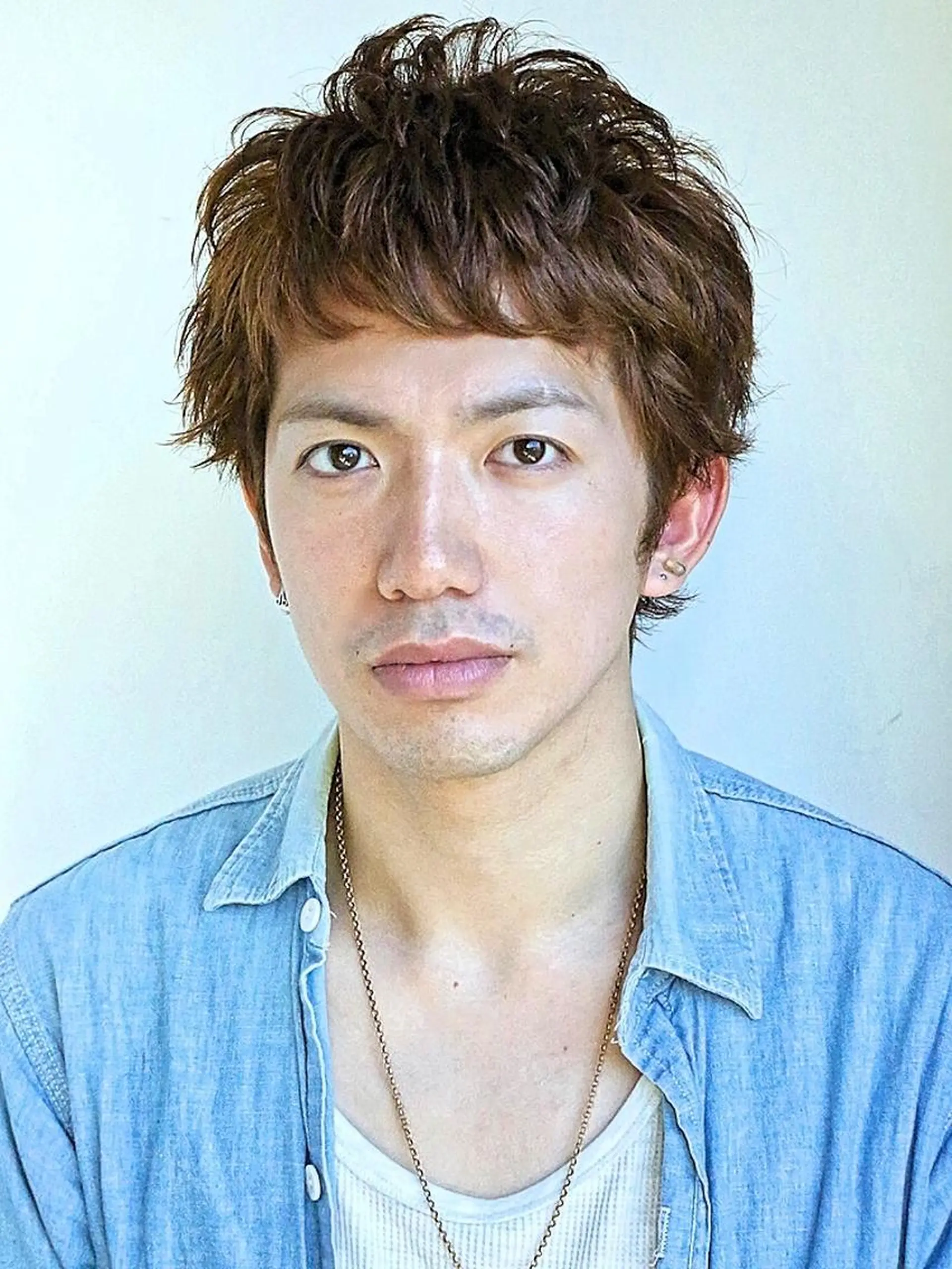 ショート カラー メンズ 透明感カラー 小顔カット カット トリートメント 🌿flencia 丸 和博🌿のヘアスタイル