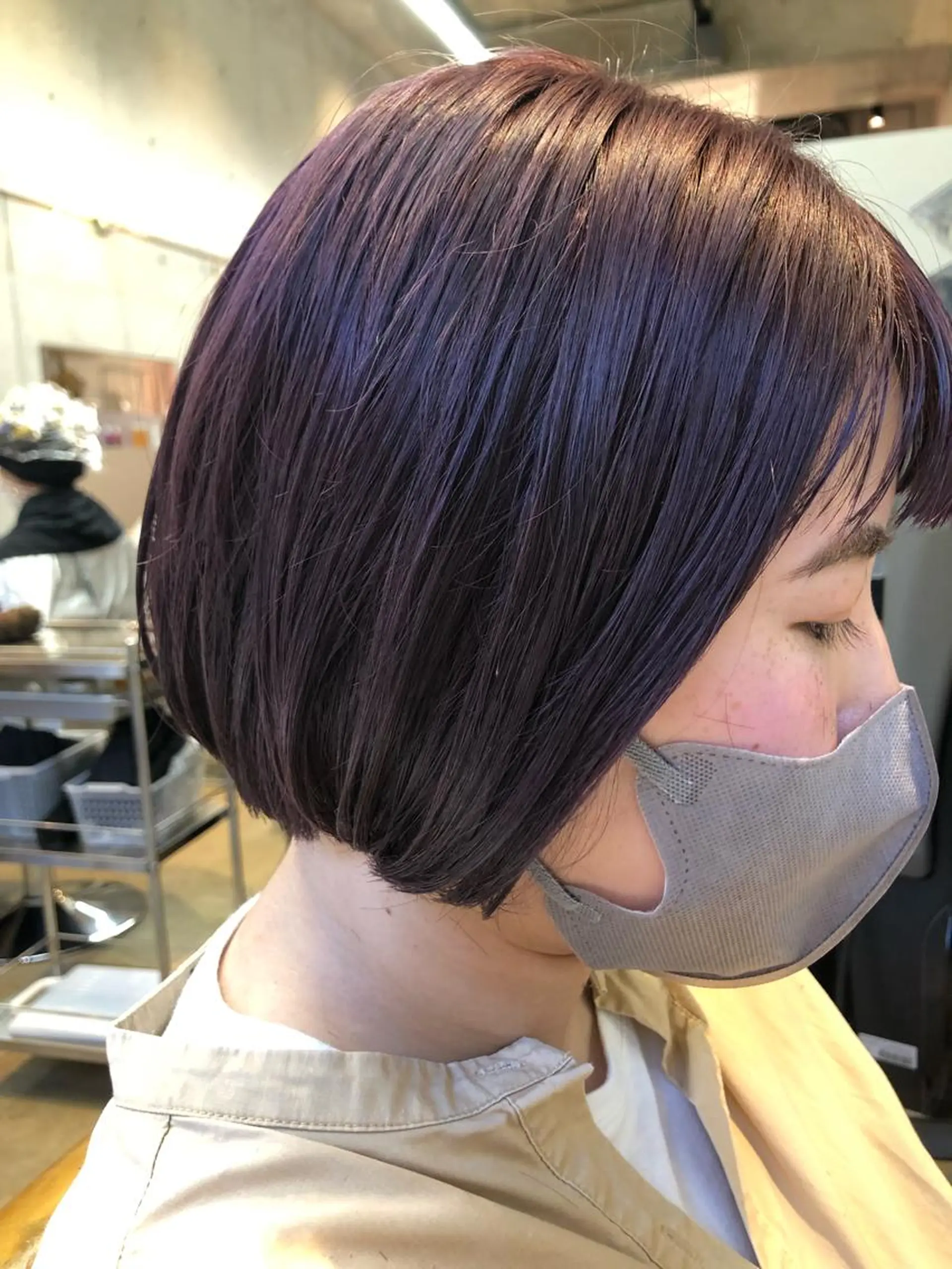 ショート カラー ヘアカラー トリートメント 🍊🍊COコ かぢあおい🍊🍊のヘアスタイル