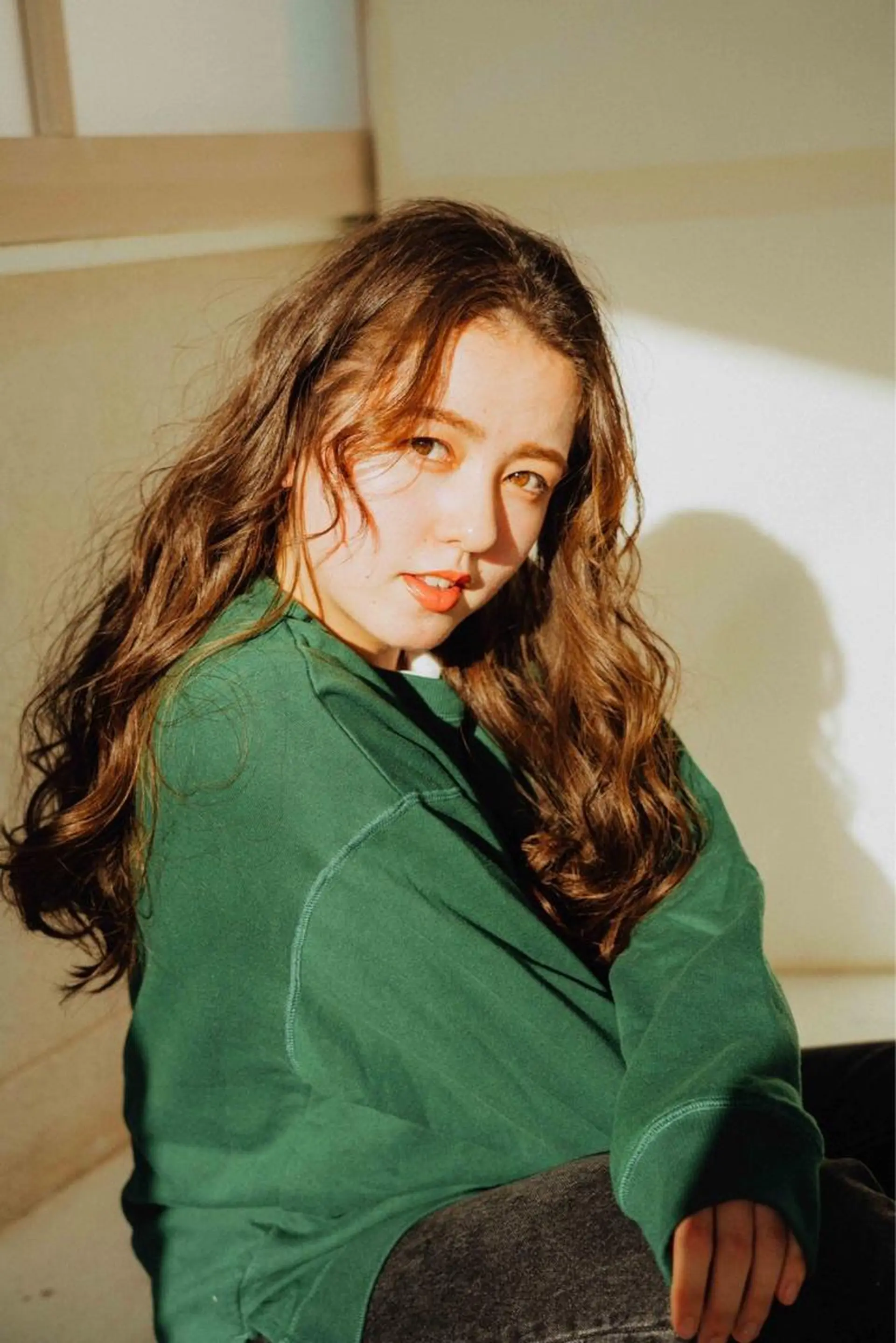 ミディアム カラー パーマ ヘアアレンジ メンズ ネイル マツエク・マツパ メンズウルフカット アディクシーカラー 透明感カラー ボブ ウルフカット unu hair所属・藤井 仁紀のヘアスタイル