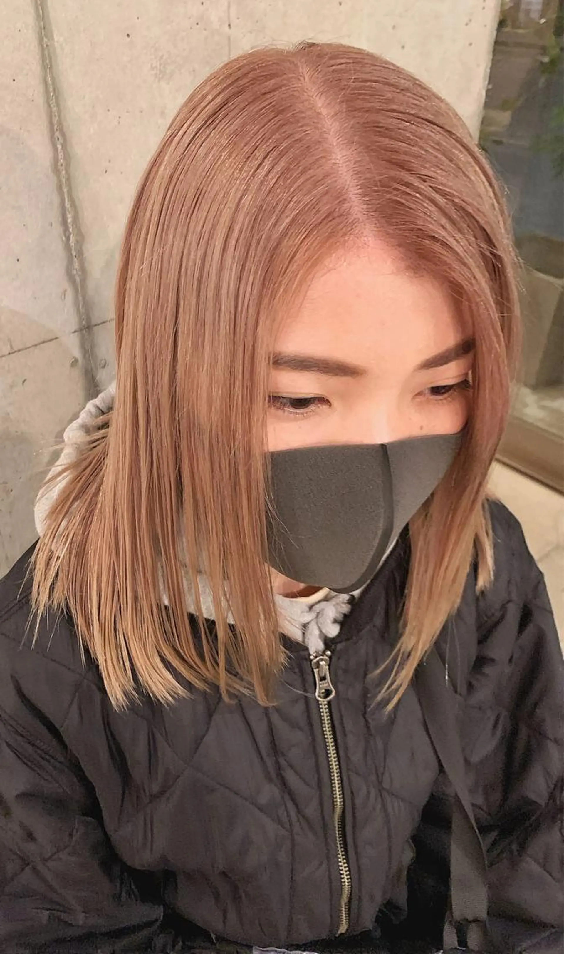 ミディアム ハイトーンNo.1✨ パーマ✨イマイタツヤのヘアスタイル