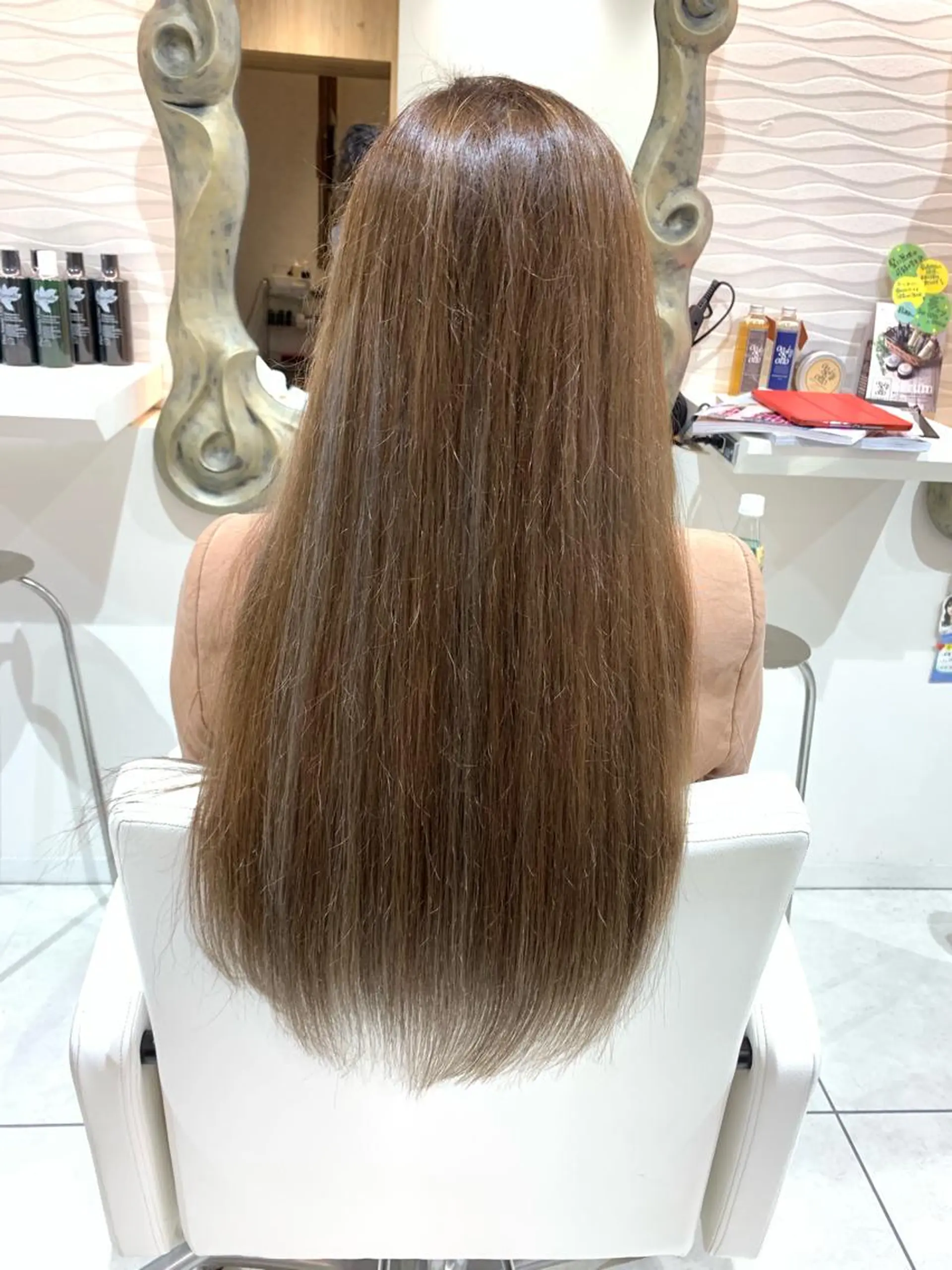 ロング カラー ヘアカラー 松吉 純平のヘアスタイル