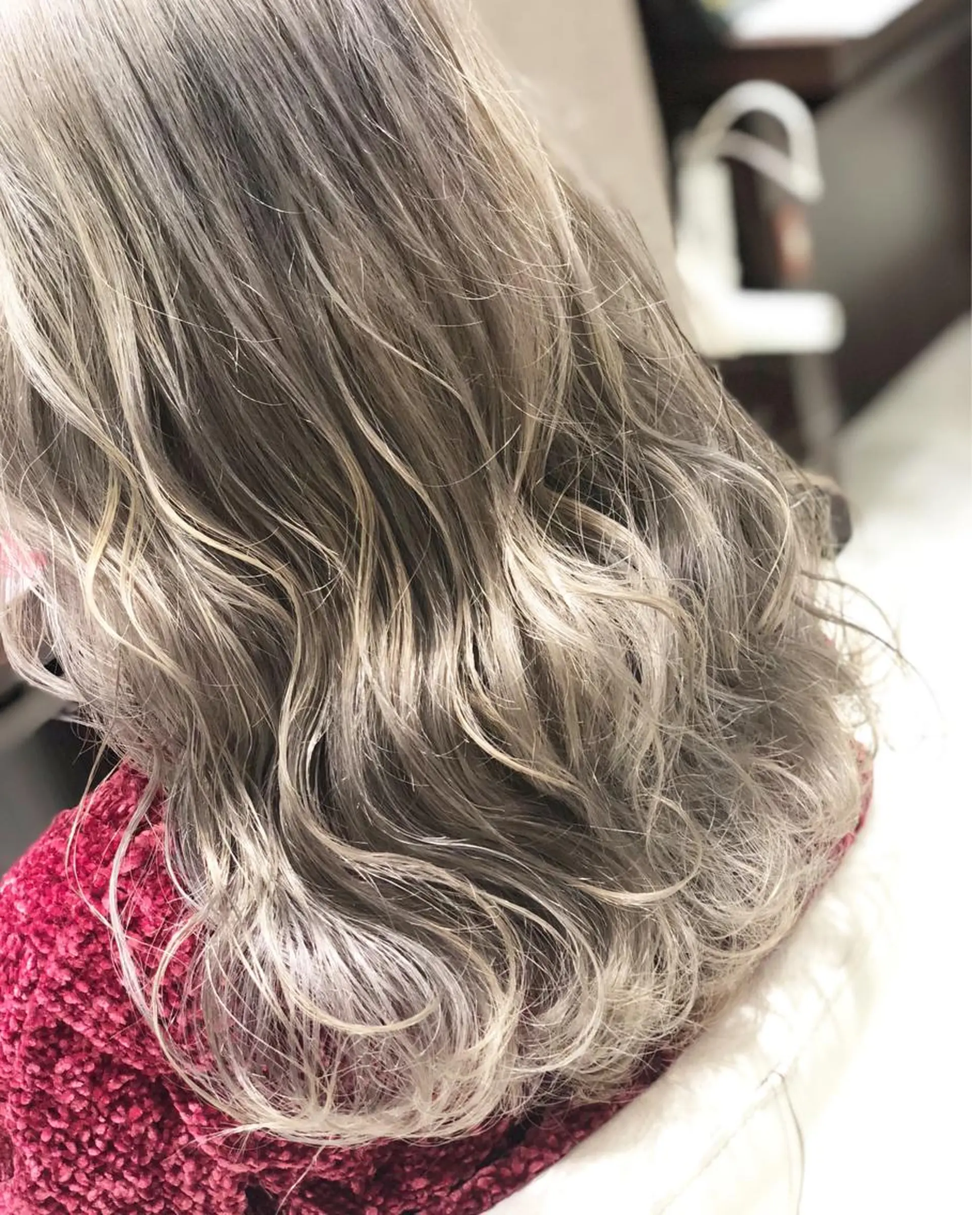 ロング カラー ヘアアレンジ イルミナカラー 渡辺　亮/ ハイライト/髪質改善のヘアスタイル