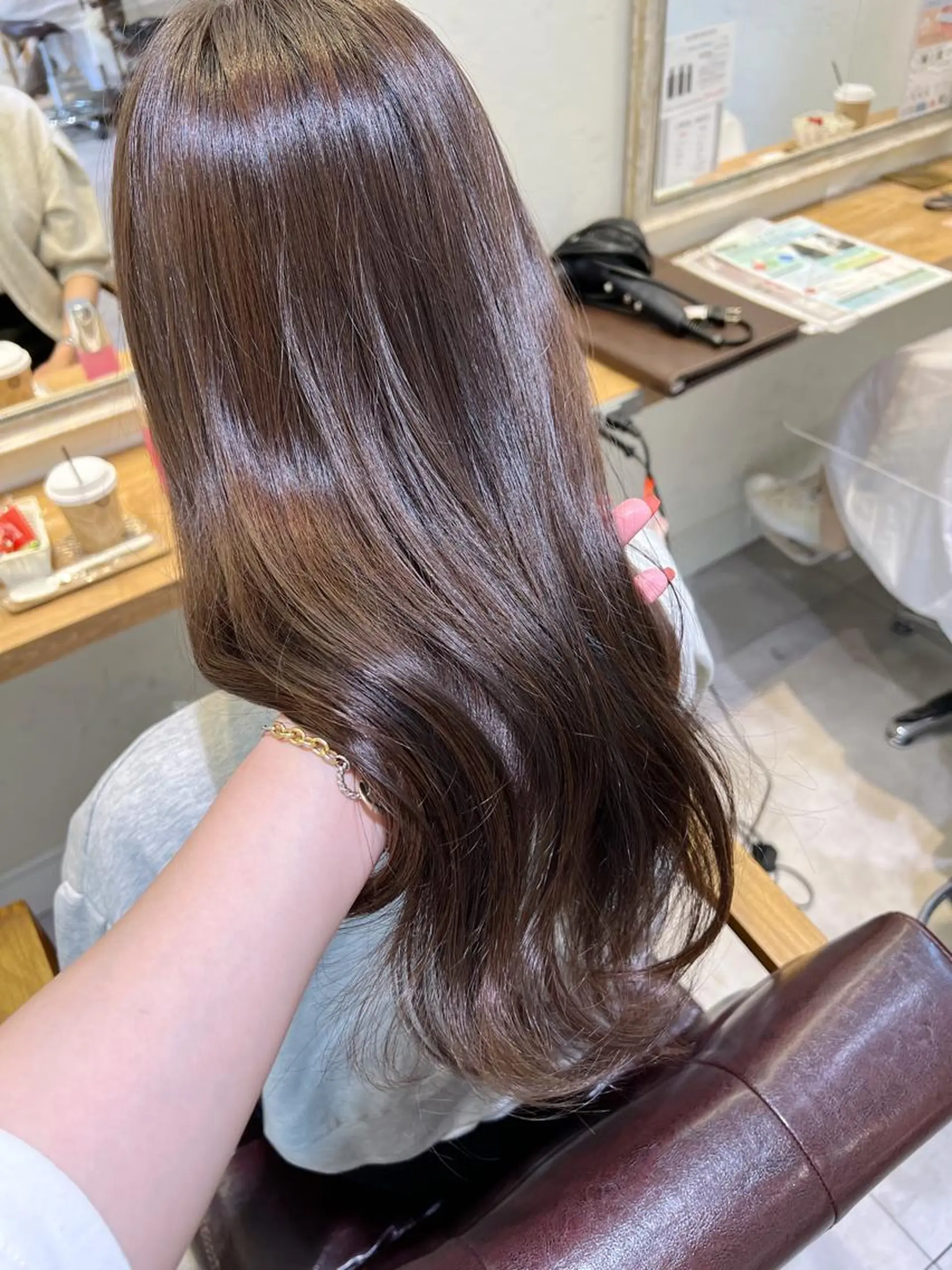 セミロング カラー カット トリートメント 韓国ヘア×髪質改善 /yoshikaのヘアスタイル