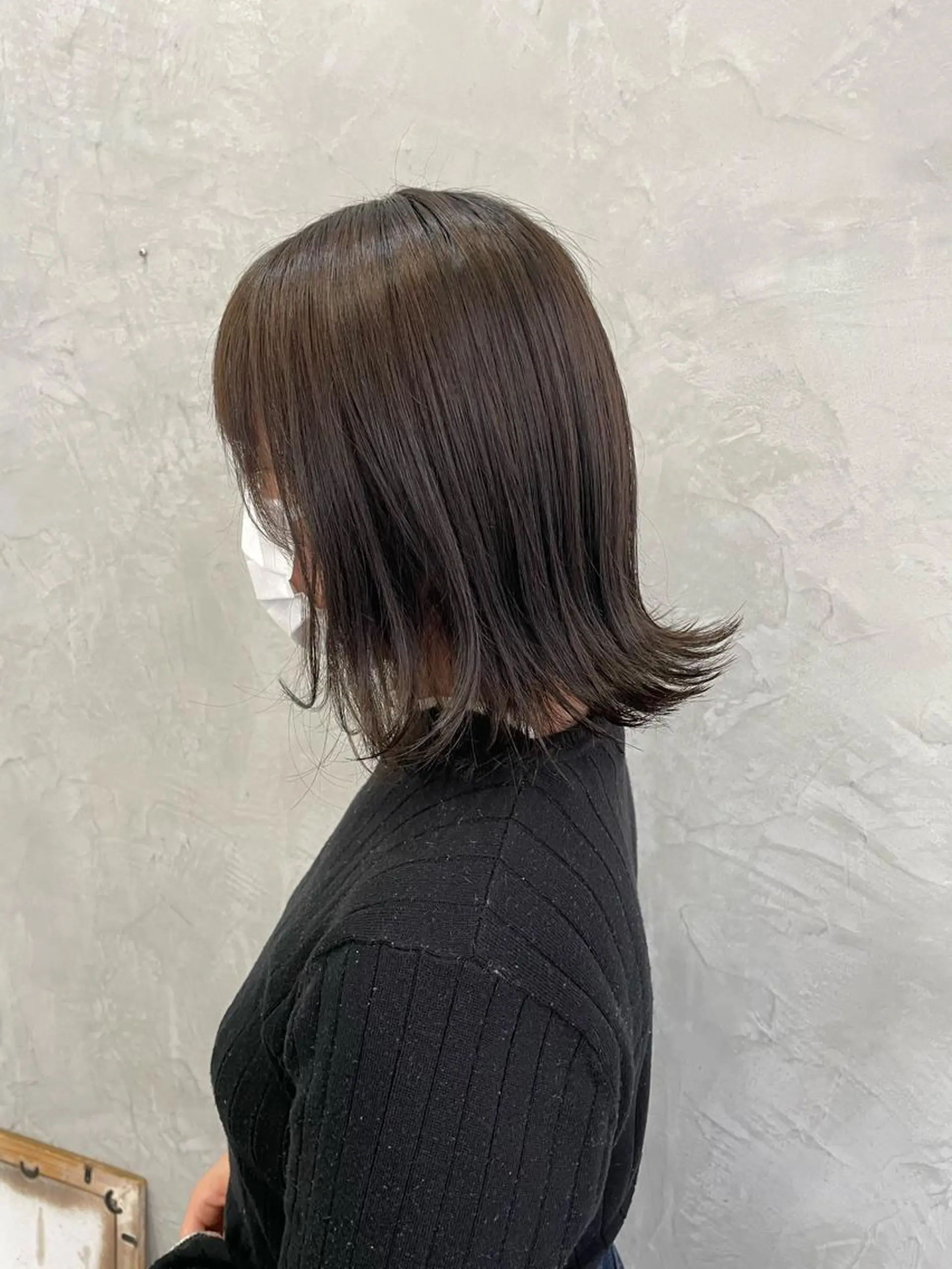 カラー ベージュカラー オリーブベージュ fudge所属・MaisonHALU 松浦光咲のヘアスタイル