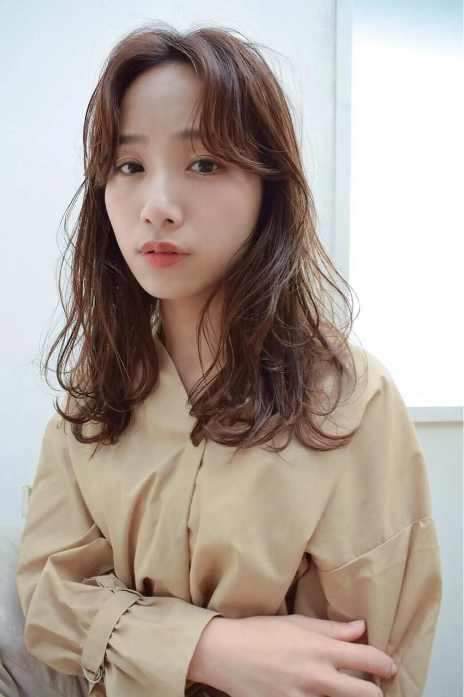 セミロング カラー パーマ ヘアアレンジ メンズ キッズ ネイル マツエク・マツパ MODEK's西宮店 マネージャー神道有基のヘアスタイル