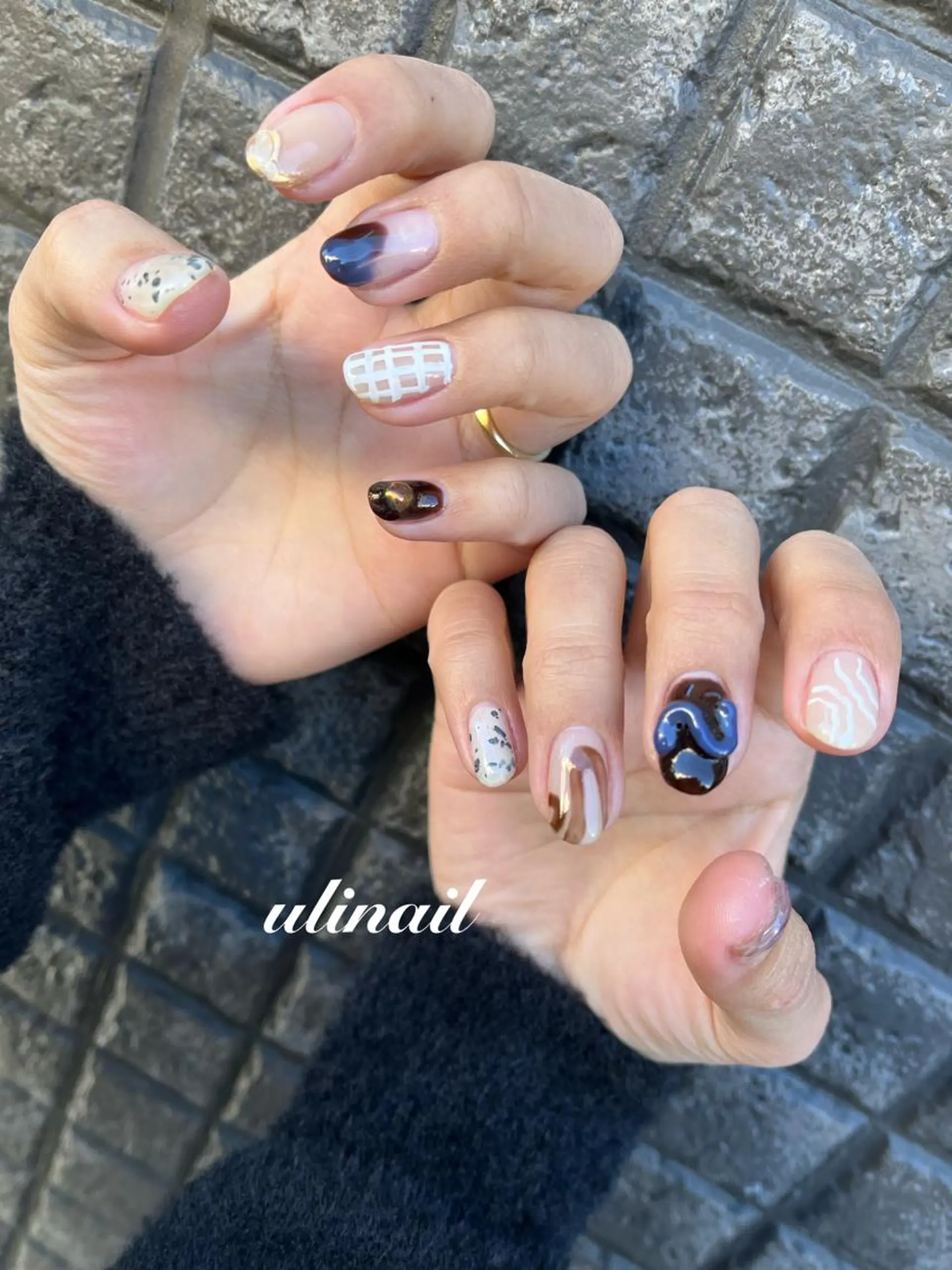 ネイル ハンドネイル ulinail （ウリネイル）のネイルデザイン