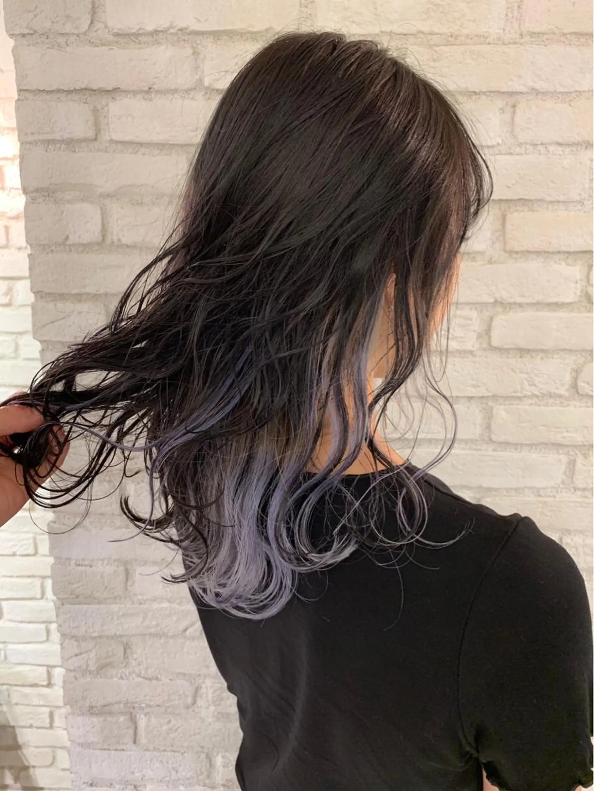 ミディアム カラー 韓国ヘア/艶カラー /田中悠佑のヘアスタイル