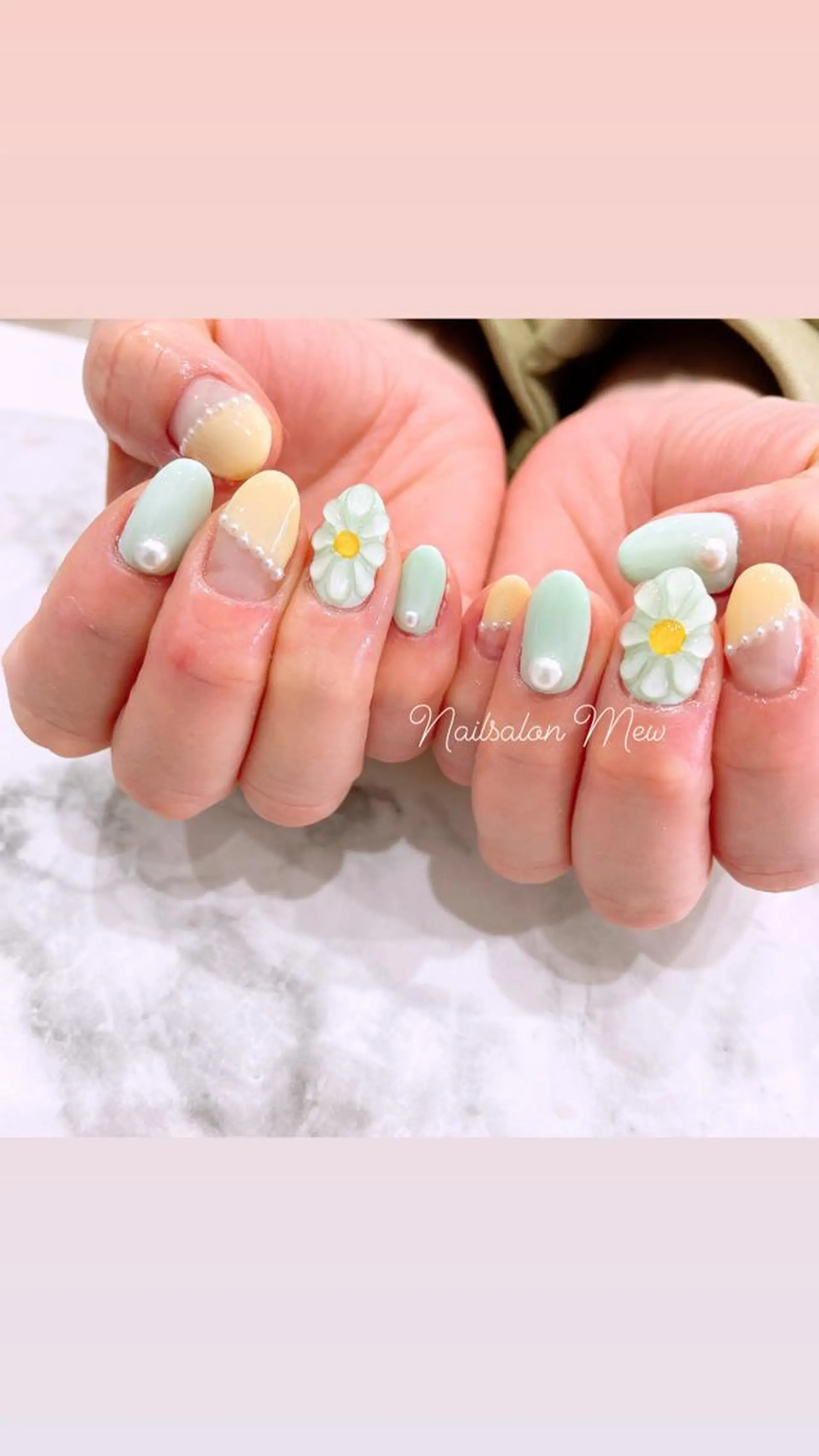 ネイル ハンドネイル フットネイル Nailsalon Mew所属・Nailsalon Mew❤︎のネイルデザイン