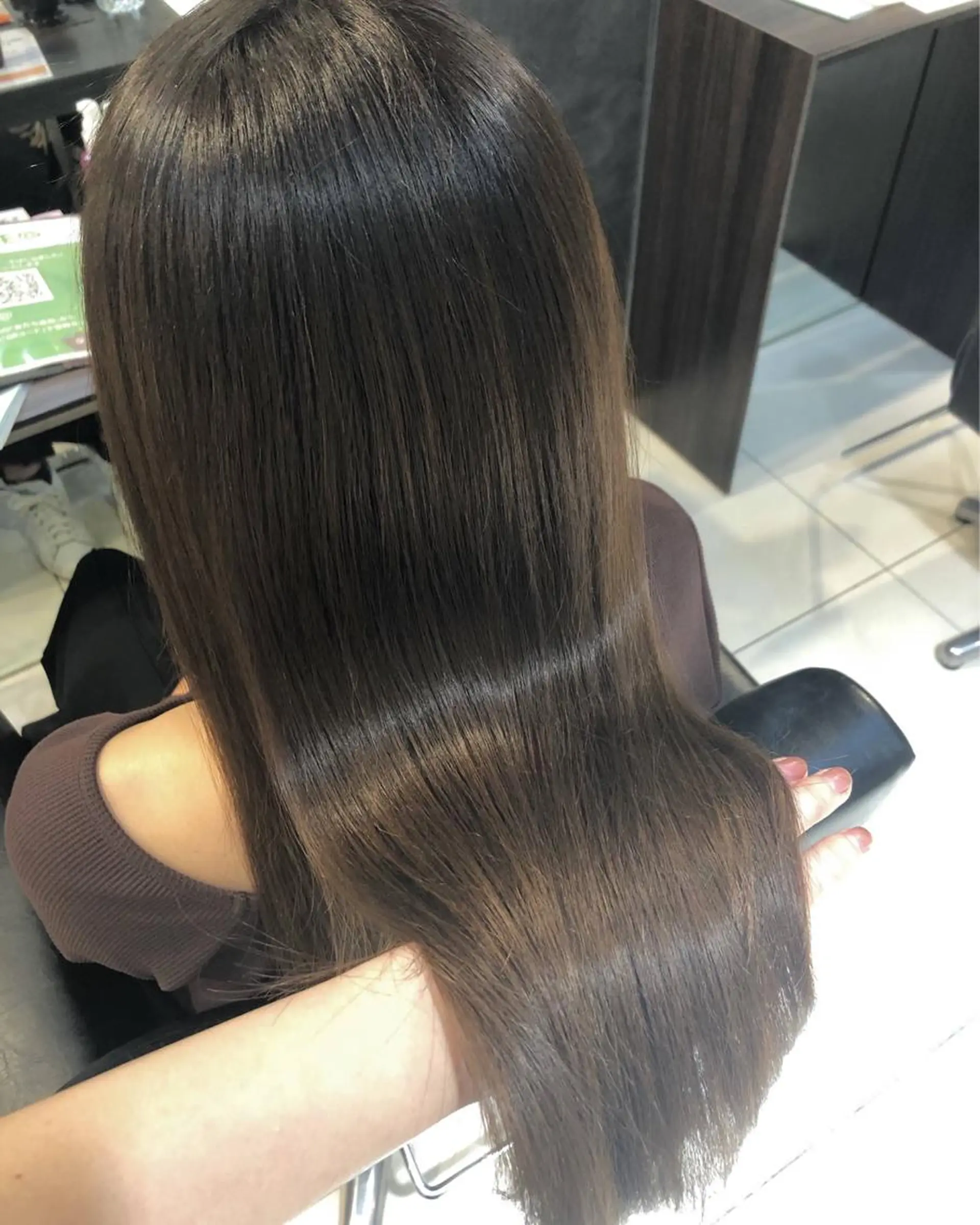 ロング ヘアカラー トリートメント SALOWIN神宮前五丁目店所属・🇰🇷韓国風艶髪✨ 髪質改善 倉岡しおんのヘアスタイル