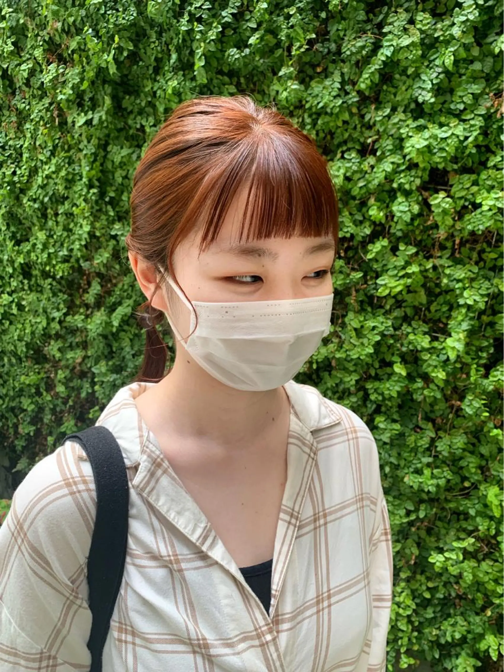 ミディアム カット ヘアカラー LITTLE _KATOのヘアスタイル