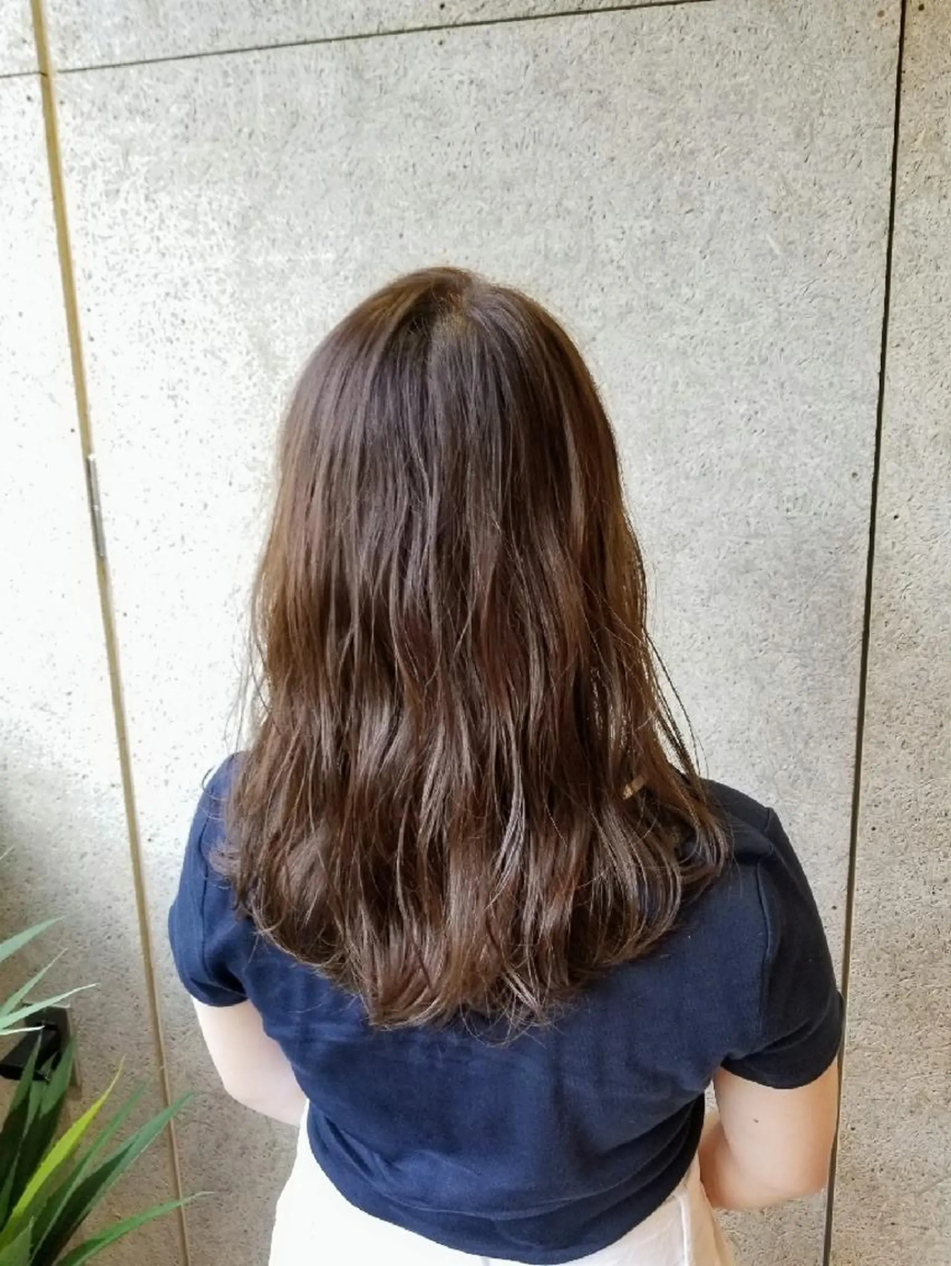 ロング カラー ベージュカラー カット ヘアカラー 🔴赤み消し/ 艶カラー落合　優🔴のヘアスタイル