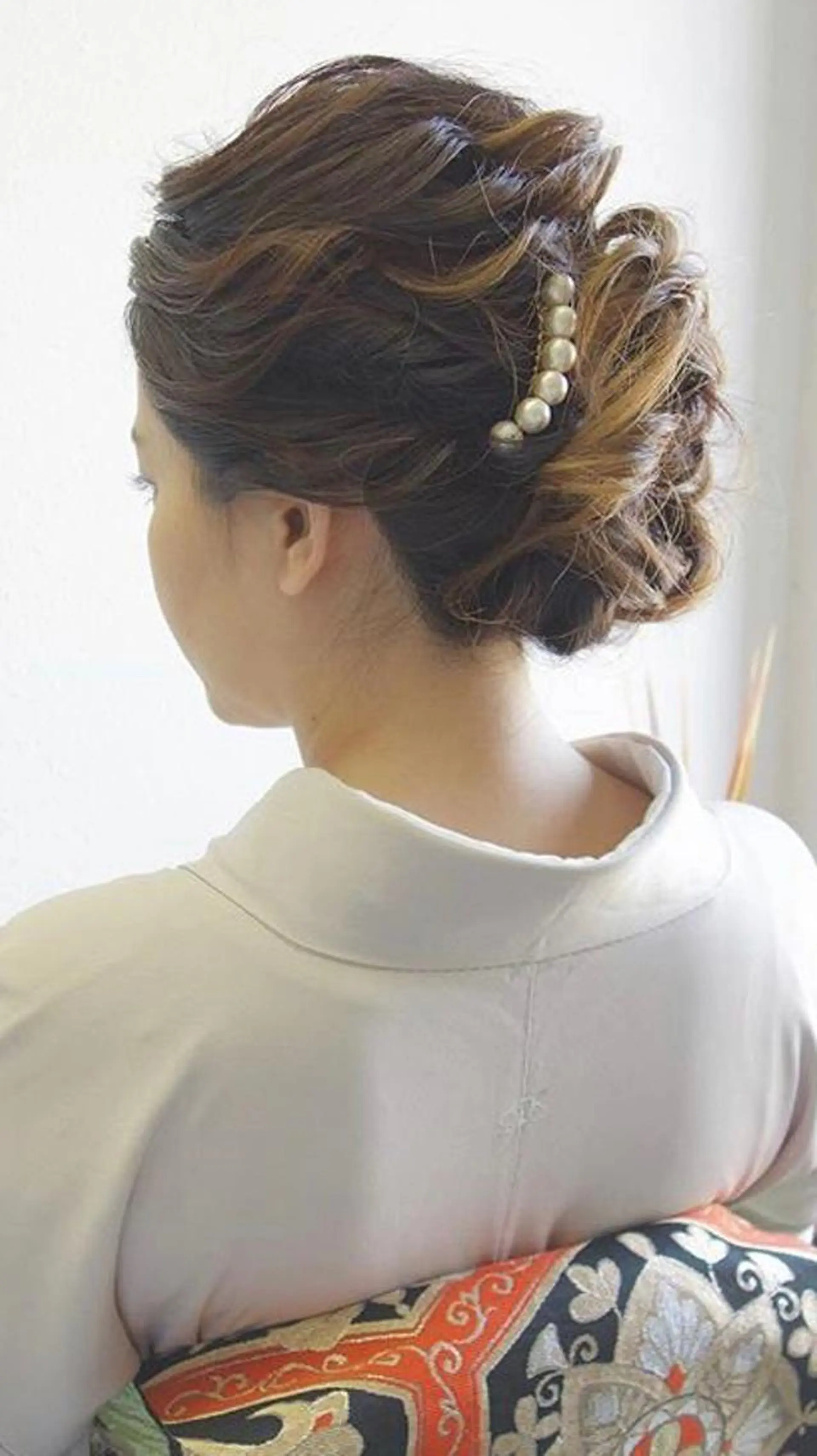 ロング ヘアアレンジ 着付け AKAMEE omotesando所属・Toyoshima Sakikoのマツエク・マツパデザイン