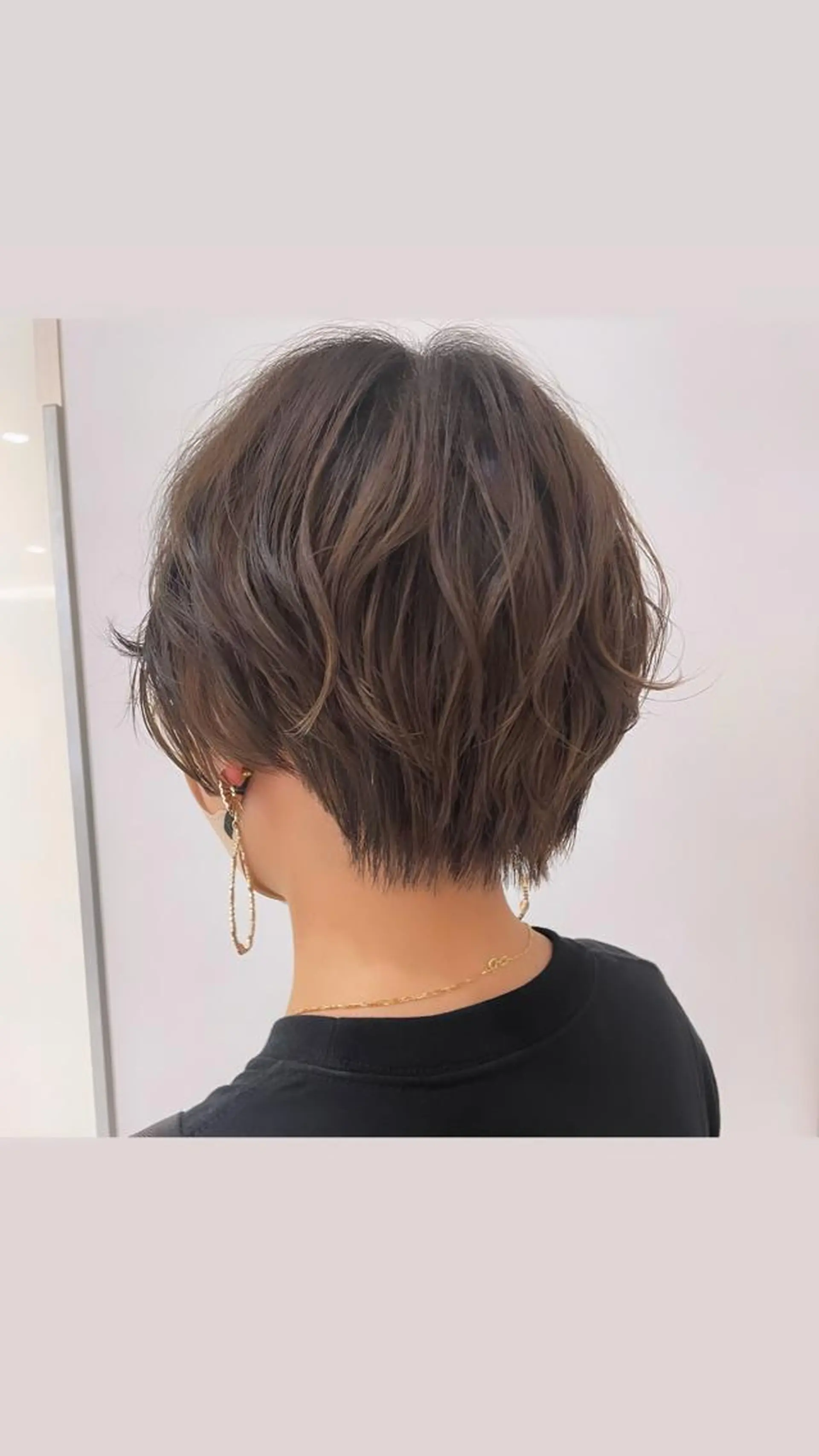 ミディアム パーマ カット ボブパーマ ♡ヨシカワハナコのヘアスタイル