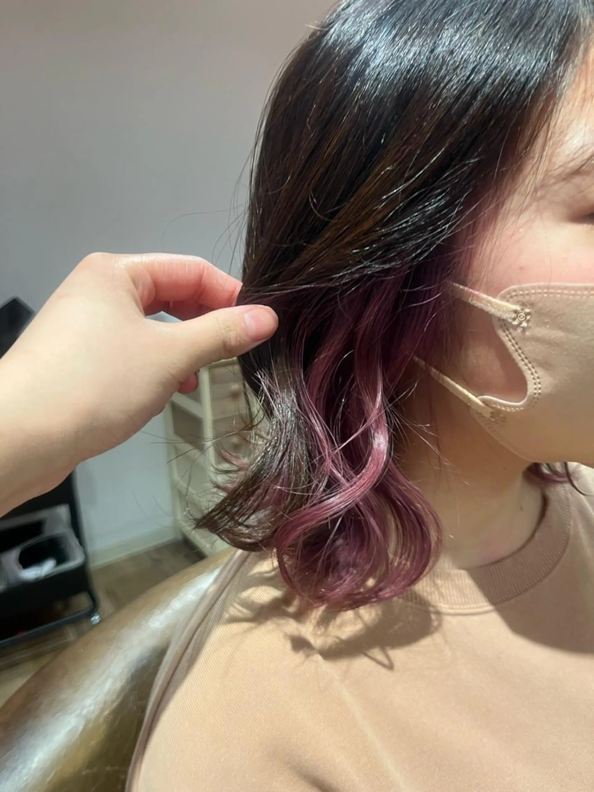 ミディアム ヘアカラー トリートメント ハイーンカラー/外国 人風カラー/ミノリのヘアスタイル