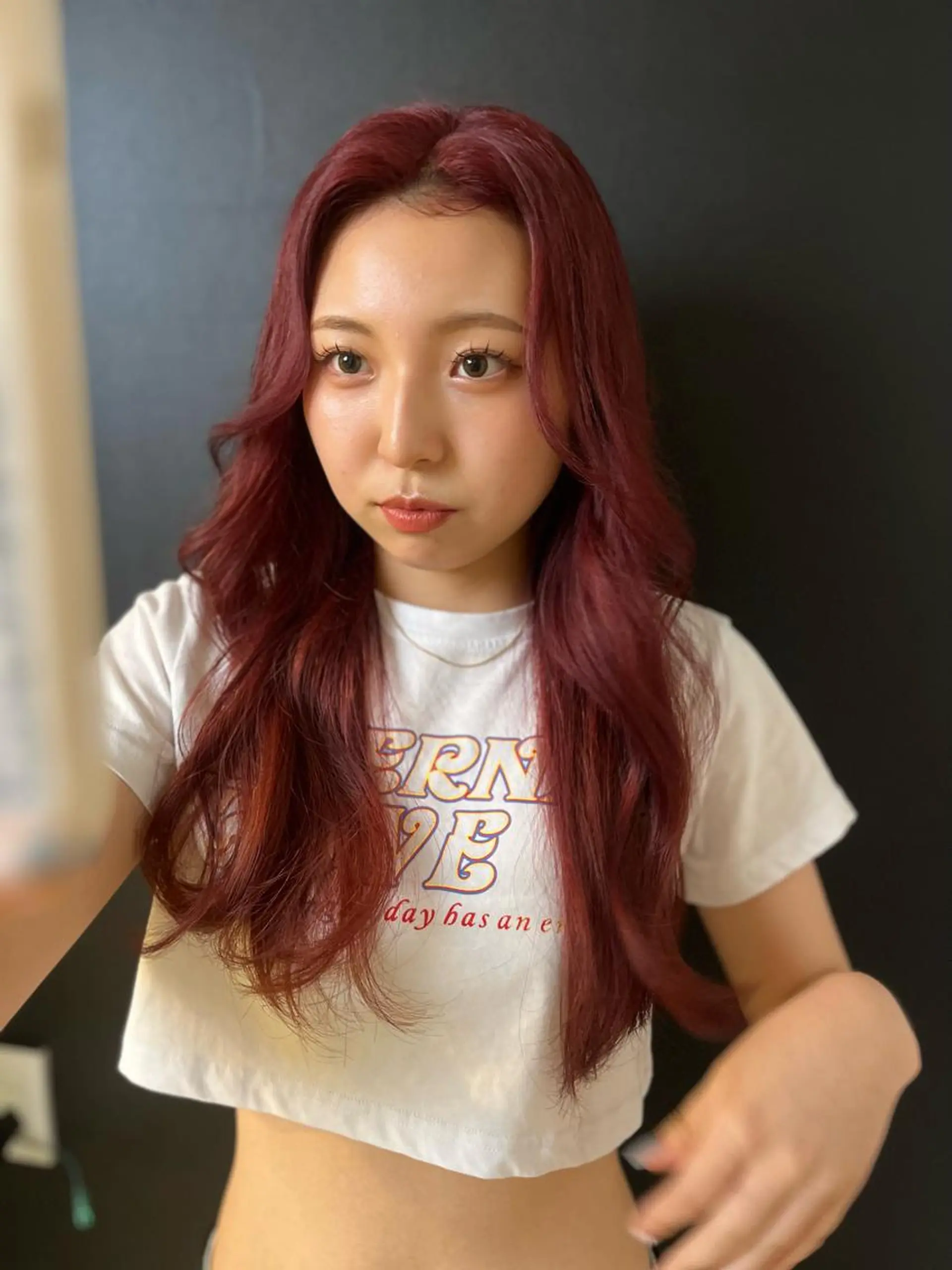 ロング カラー ヘアカラー @kyoniyy KYONIのヘアスタイル