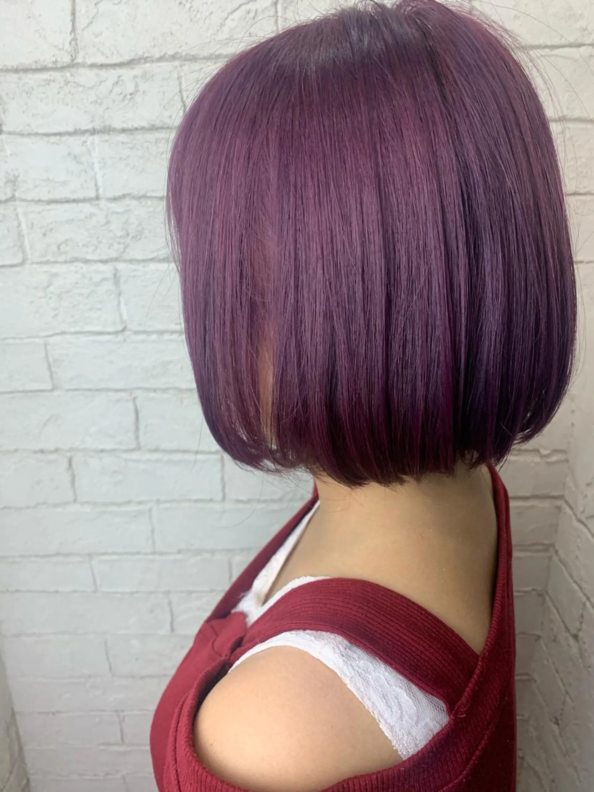 ショート カラー イルミナカラー カット ヘアカラー トリートメント 江幡 渉のヘアスタイル