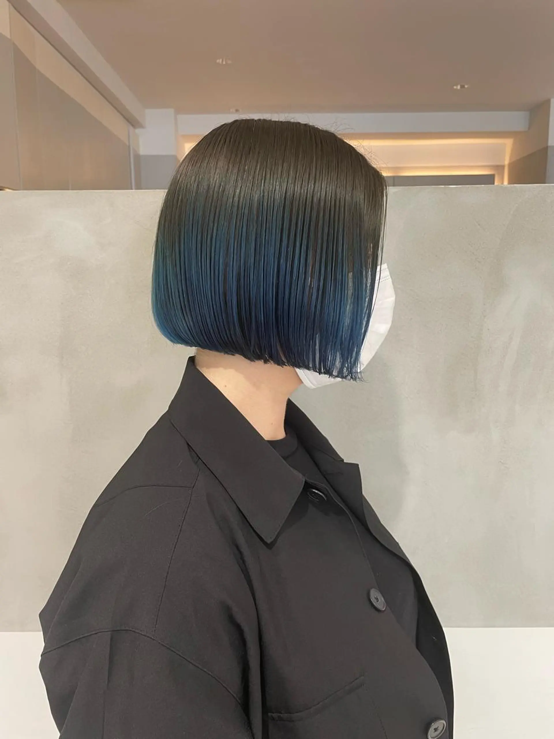 ショート カット トリートメント ヘッドスパ ヘアセット 透明感ブリーチ カラー✨有坂映哉のヘアスタイル