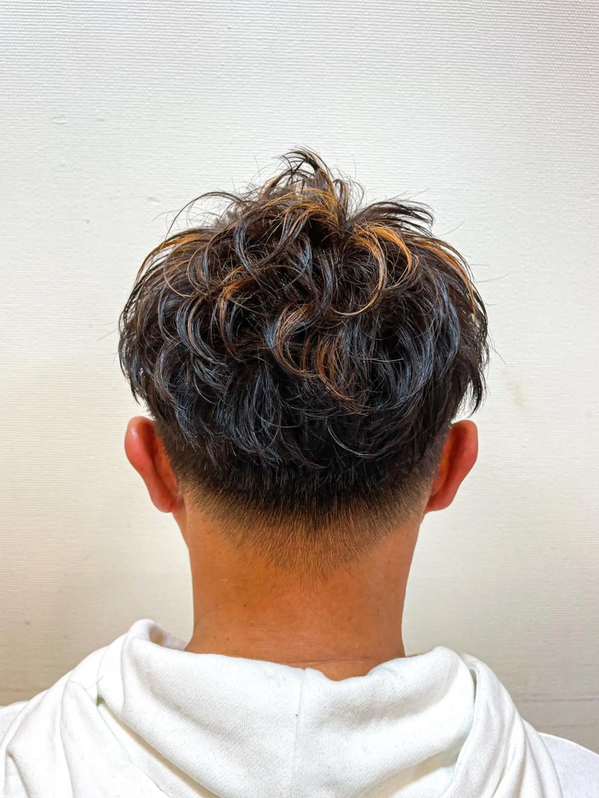 ショート パーマ メンズ カット パーマ メンズパーマ 赤司 泰樹のヘアスタイル