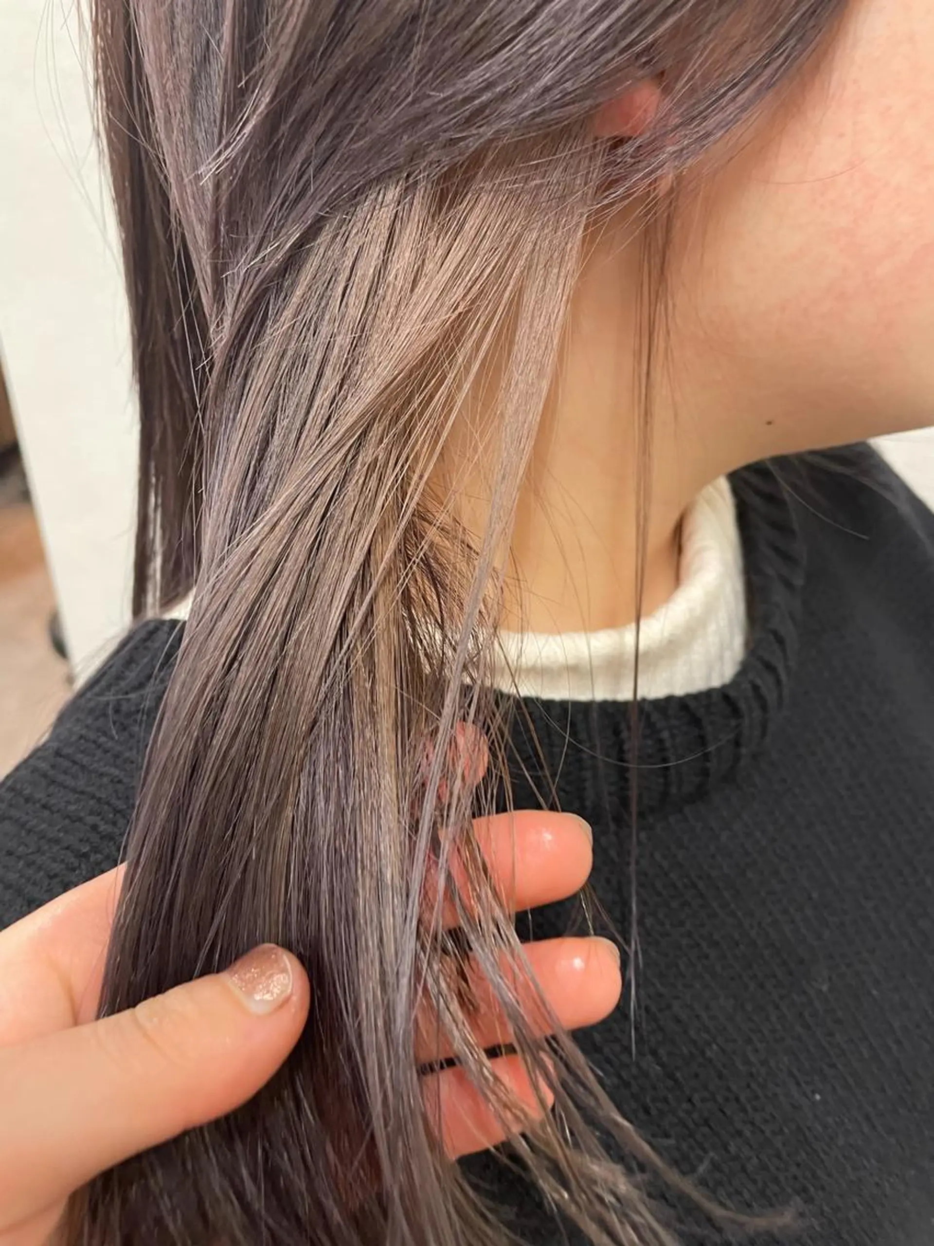 カラー 淡中 円花のヘアスタイル