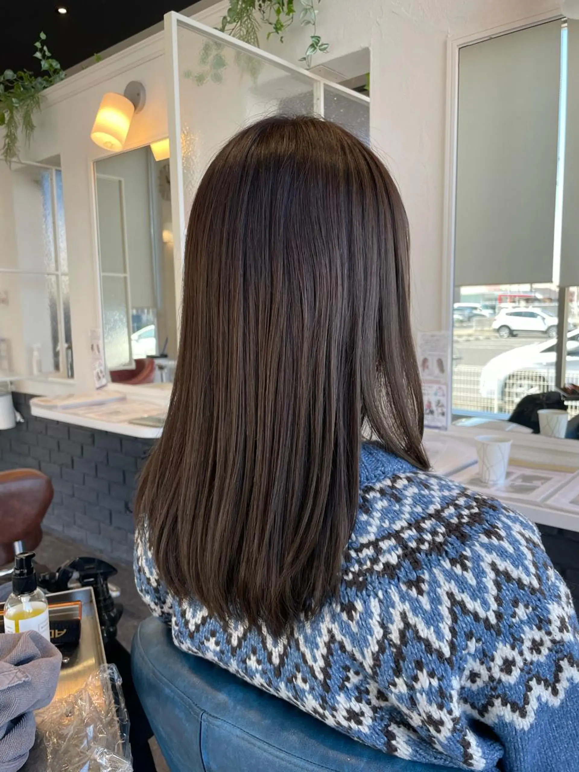 ミディアム カラー カット ヘアカラー トリートメント TELAHAIR 副代表　菊池謙のヘアスタイル