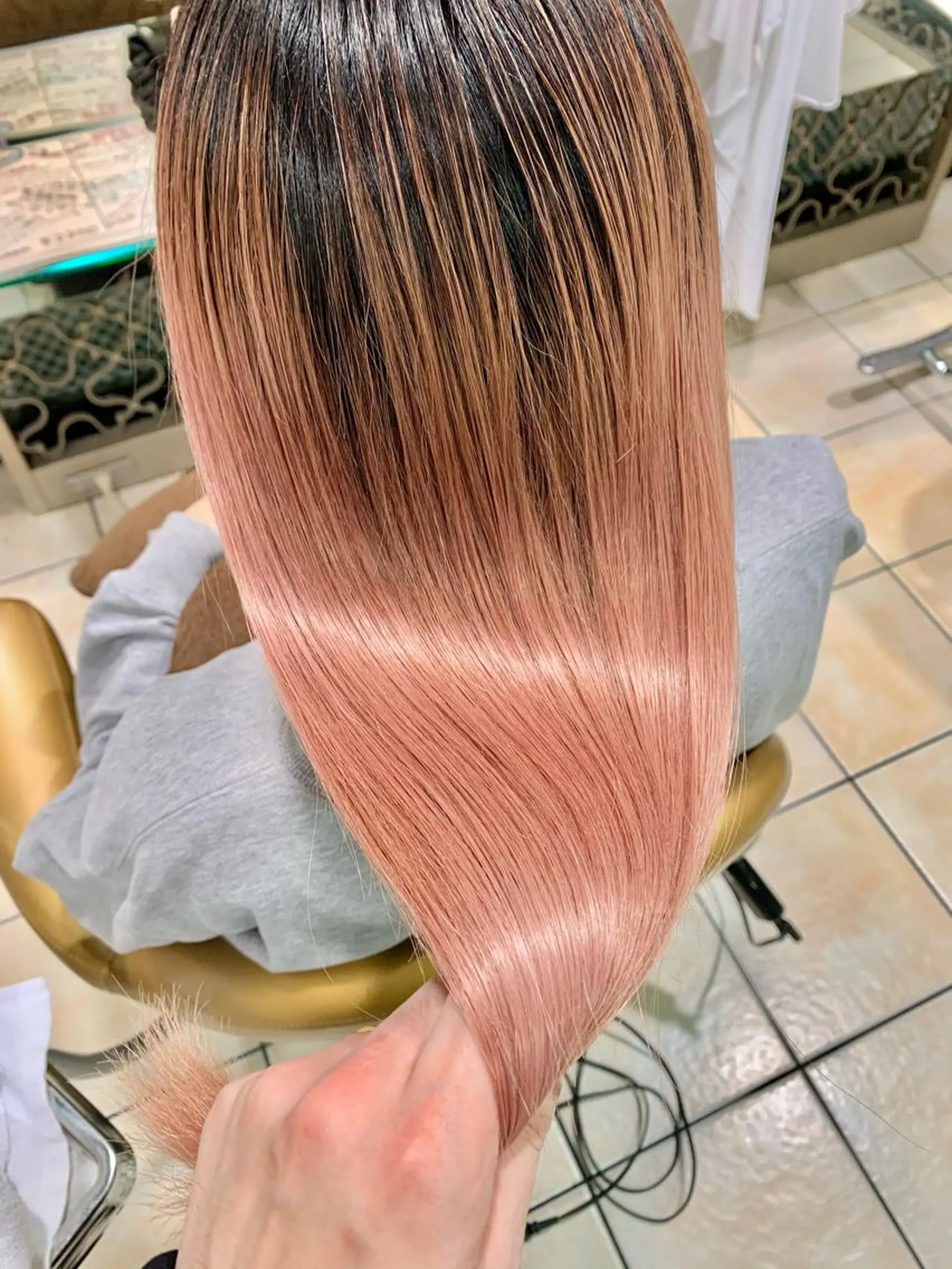 ロング ハイライト 髪質改善 レイヤーカット トリートメント トリートメント ひばりヶ丘美容室 ✂︎藤原珠輝✂︎のヘアスタイル