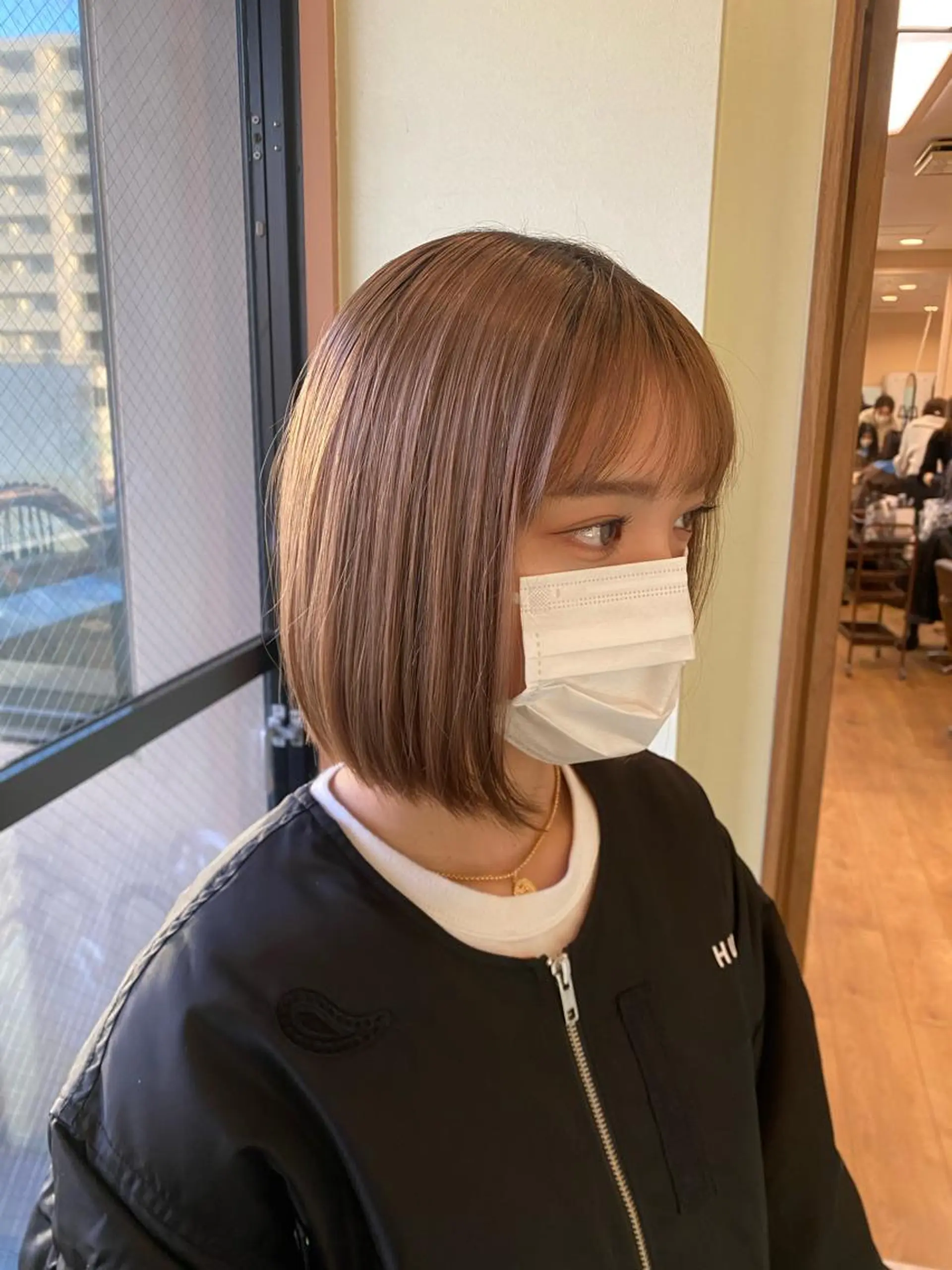 ショート ショートボブ ボブ ショートヘア カット トリートメント NUMBER 天王寺YUYAのヘアスタイル
