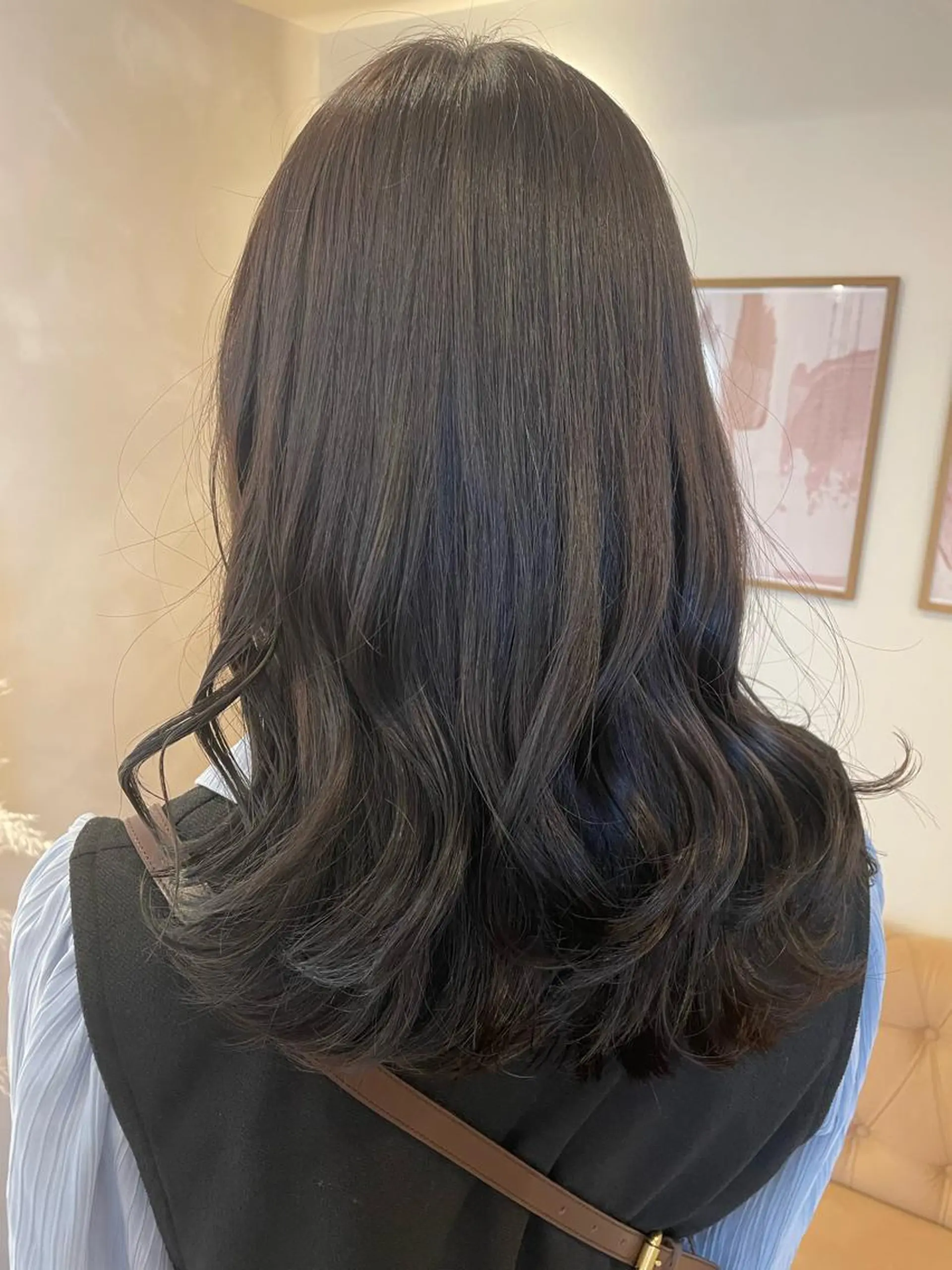 カラー アッシュ ベージュカラー 透明感カラー 暖色/ミルクティー/ レイヤー/yuriaのヘアスタイル