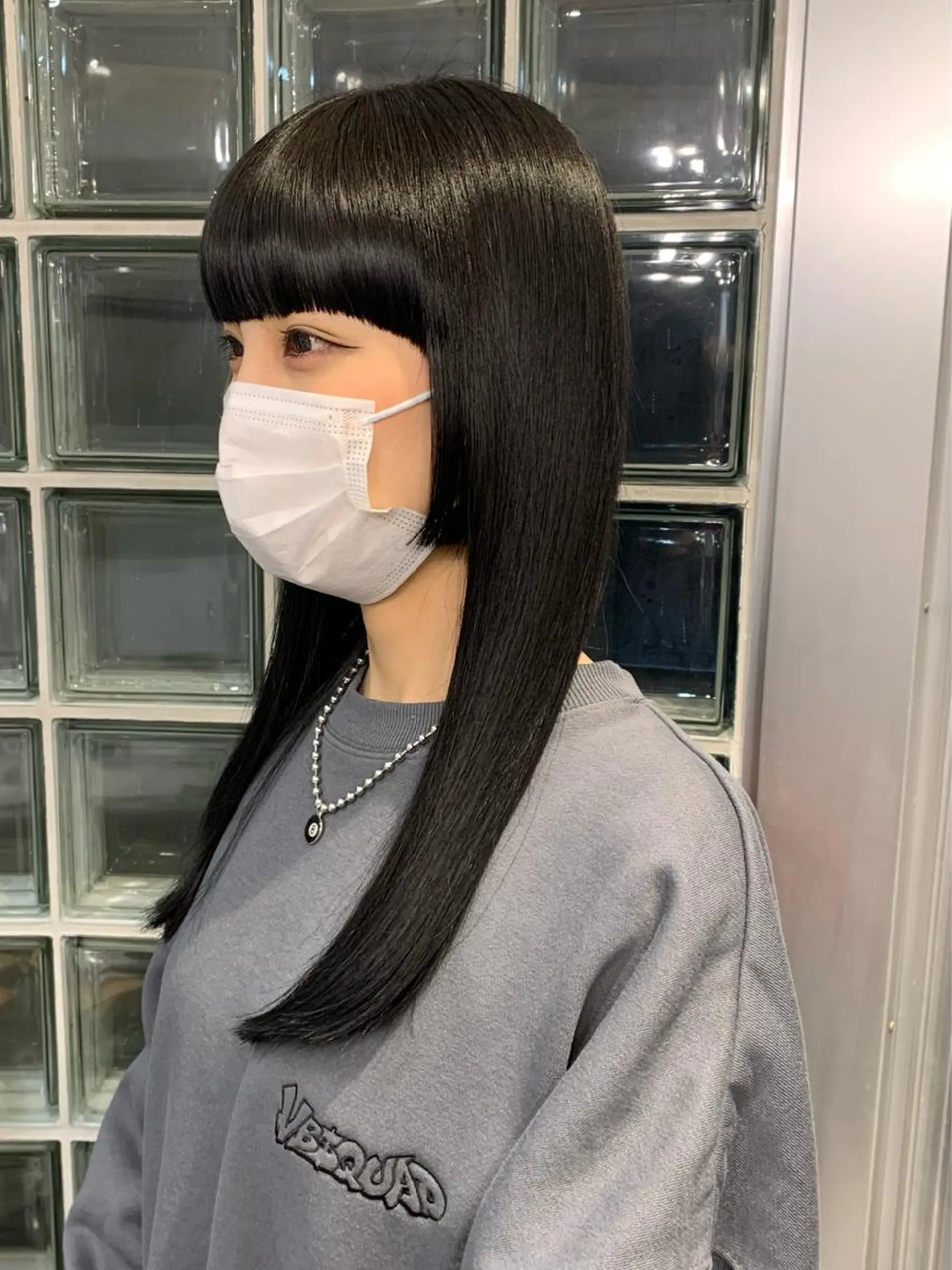 ロング カット クレハ :)のヘアスタイル