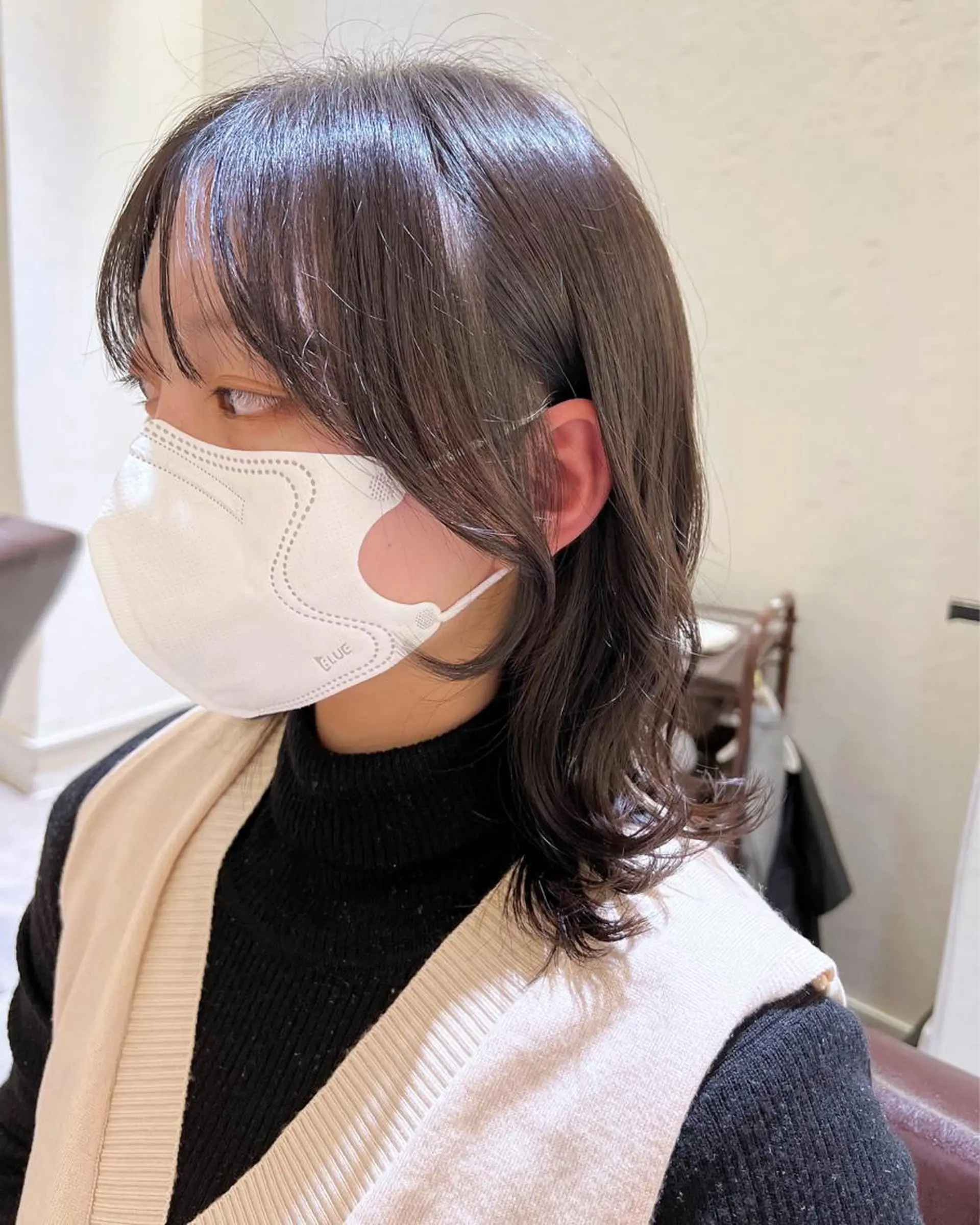ミディアム カット ヘアカラー 韓国ヘア×髪質改善 /yoshikaのヘアスタイル