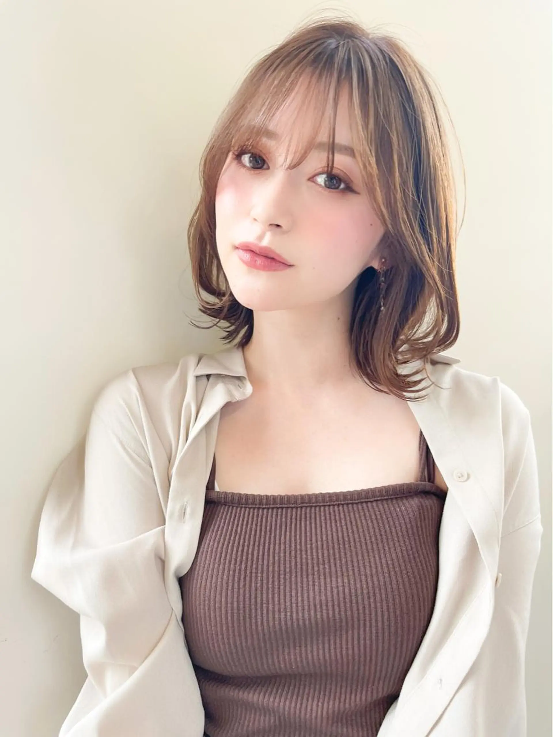 ミディアム 錦糸町カットの匠 AKIRA店長のヘアスタイル