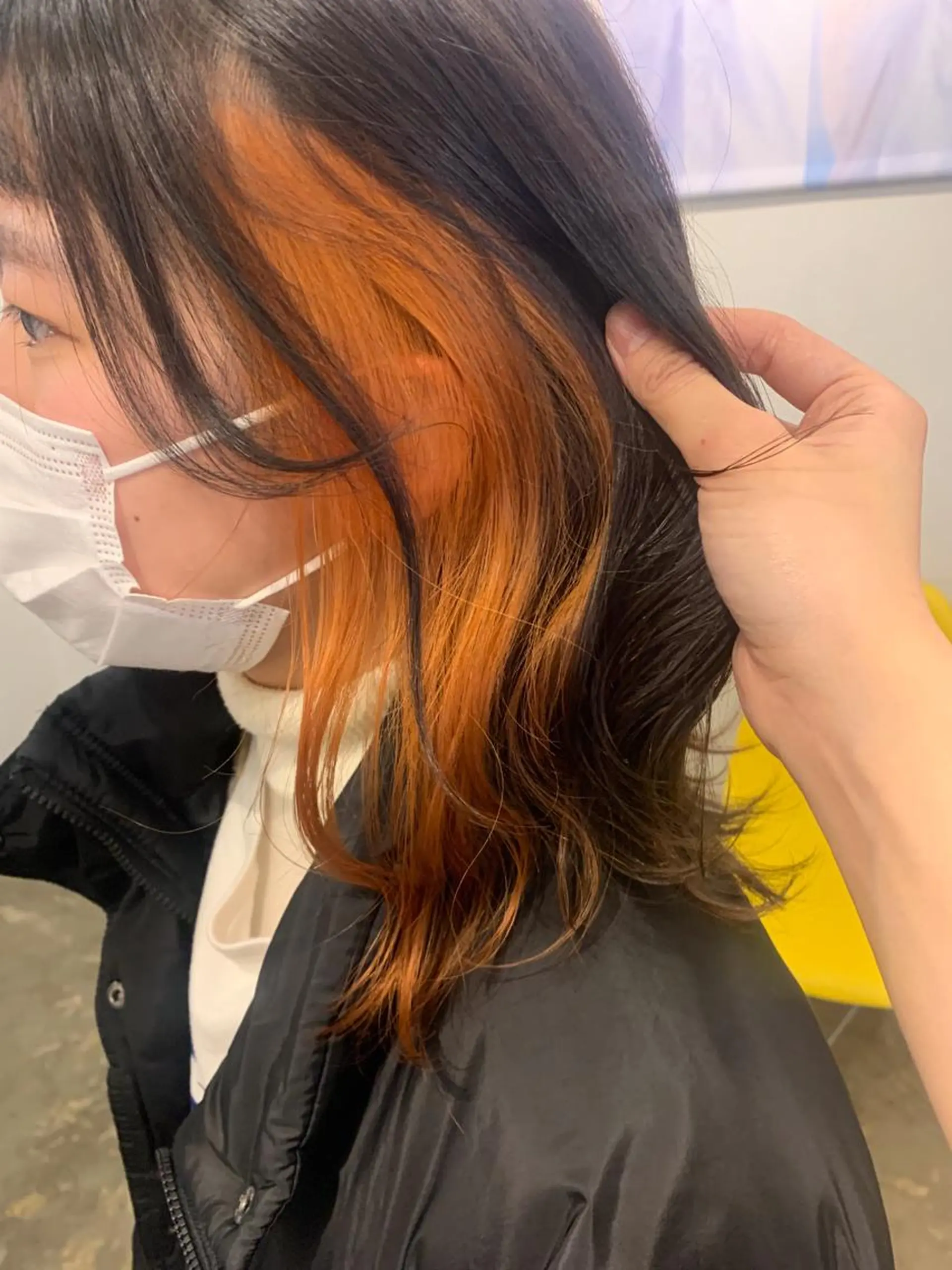 ミディアム カラー ヘアカラー トリートメント 🌛ダブルカラー 🌜SAYAKAのヘアスタイル