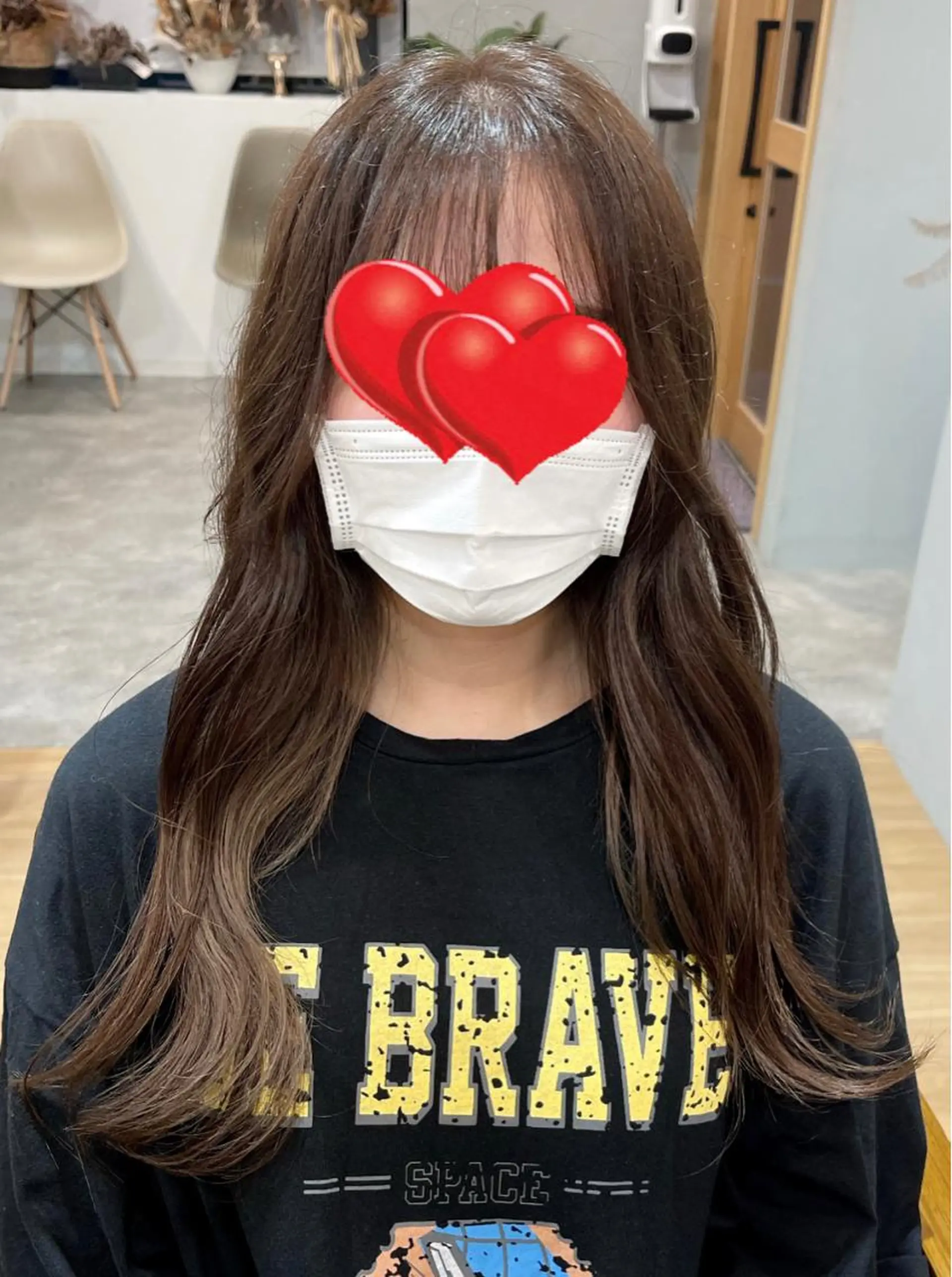 カラー noa  🦋 ブリーチ/暖色のヘアスタイル