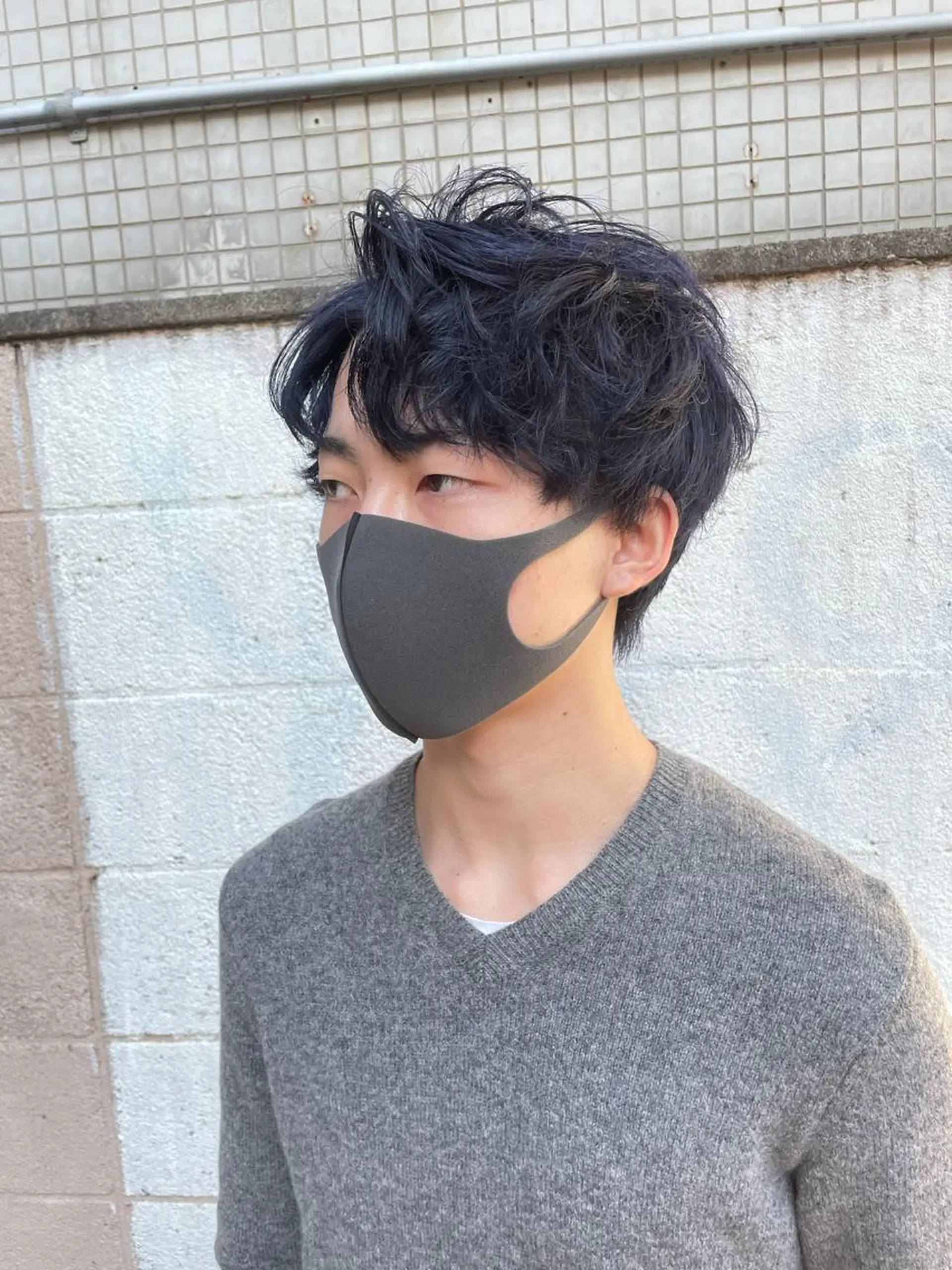 ミディアム 渋谷 ミモザワークス タニグチヨシユキのヘアスタイル