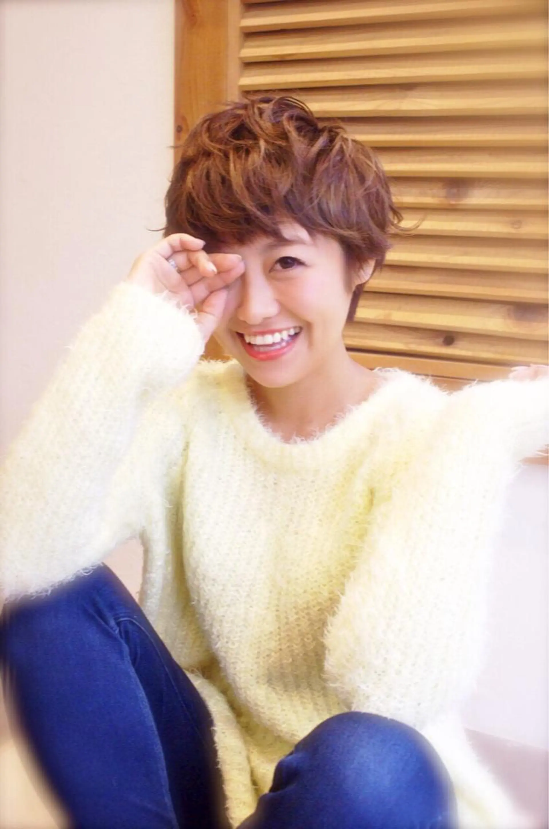 ショート カラー ショートヘア ACT仙川所属・みうら ミウラのヘアスタイル