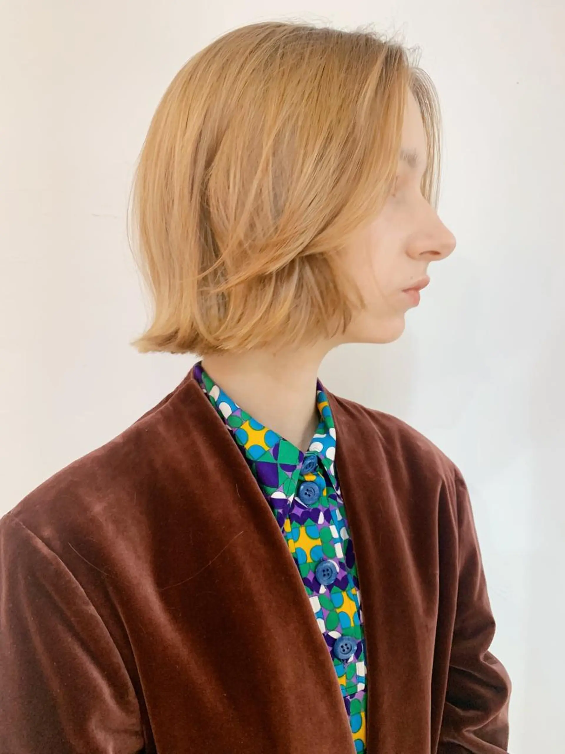 ショート カラー ボブ カット ヘアカラー トリートメント ヘアセット ブリーチカラーNo. 1🌈 RYOGAのヘアスタイル